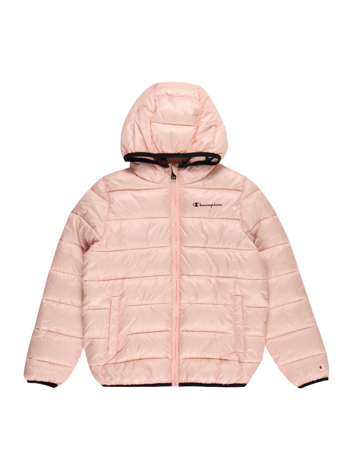 Champion Authentic Athletic Apparel Téli dzseki  rózsaszín / fekete / tűzpiros / fehér
