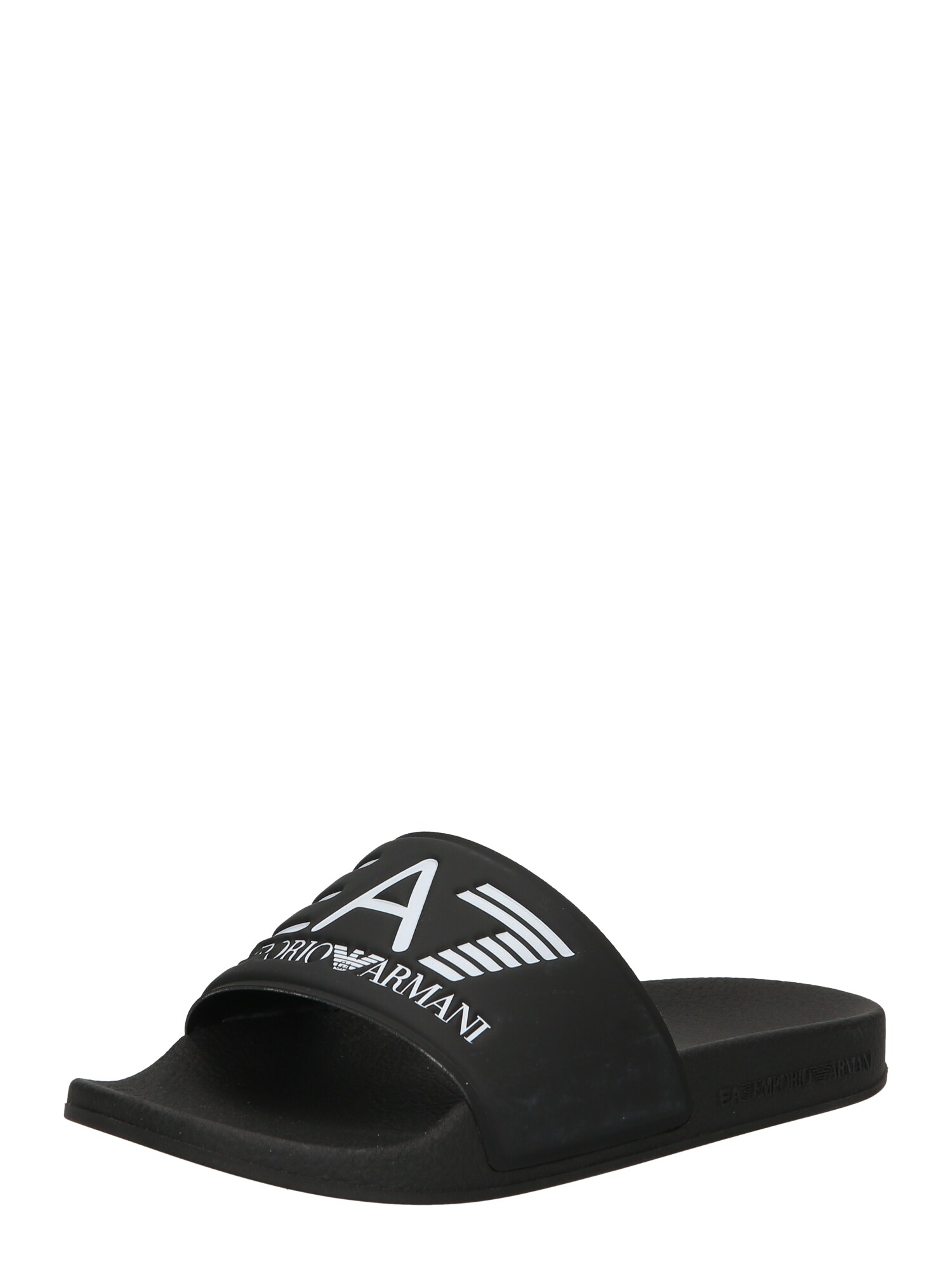 EA7 Emporio Armani Strandcipő  fekete / fehér
