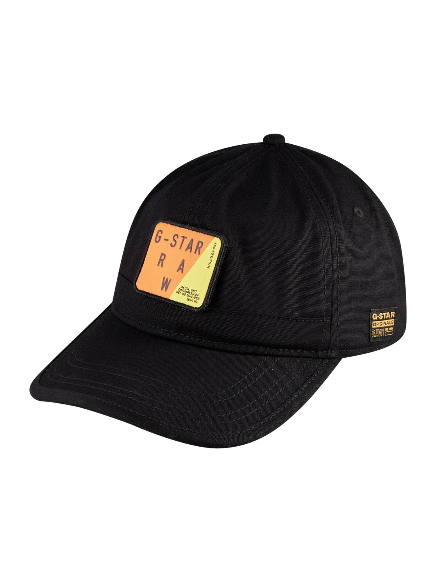 G-Star RAW Sapkák 'Avernus'  fekete / narancs / sárga
