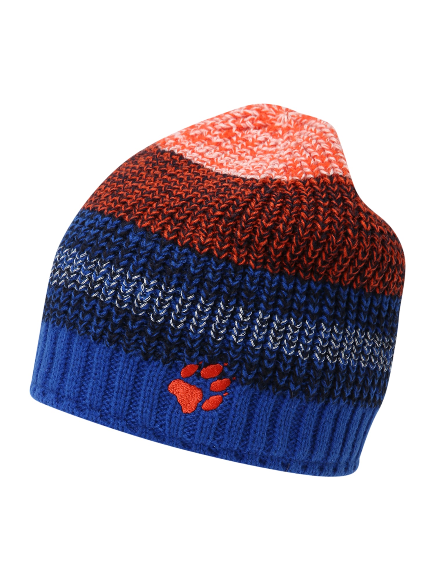 JACK WOLFSKIN Sapka 'Stormlock'  királykék / éjkék / fehér / világospiros