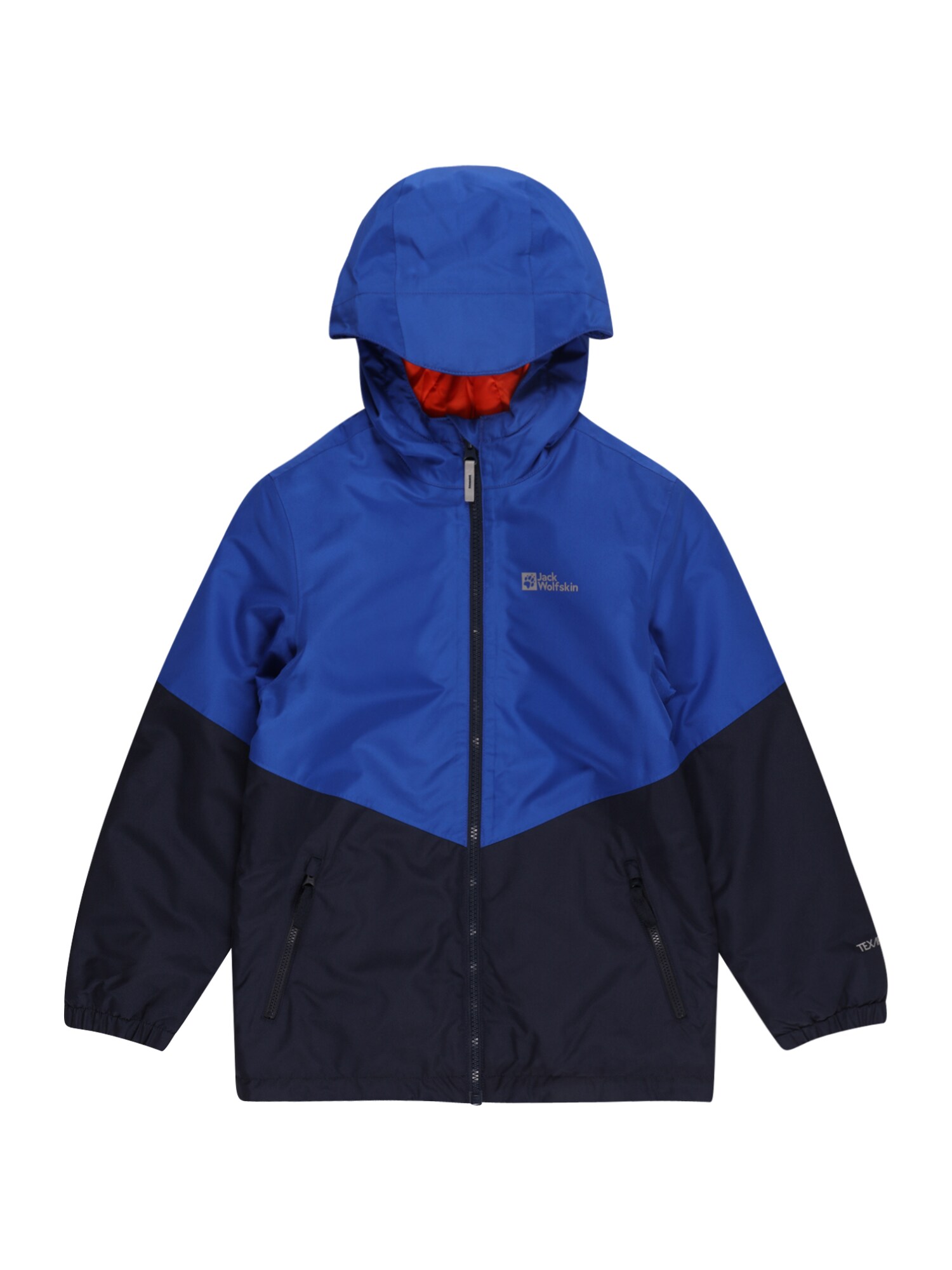 JACK WOLFSKIN Téli dzseki 'TRIOS'  kék / tengerészkék / szürke