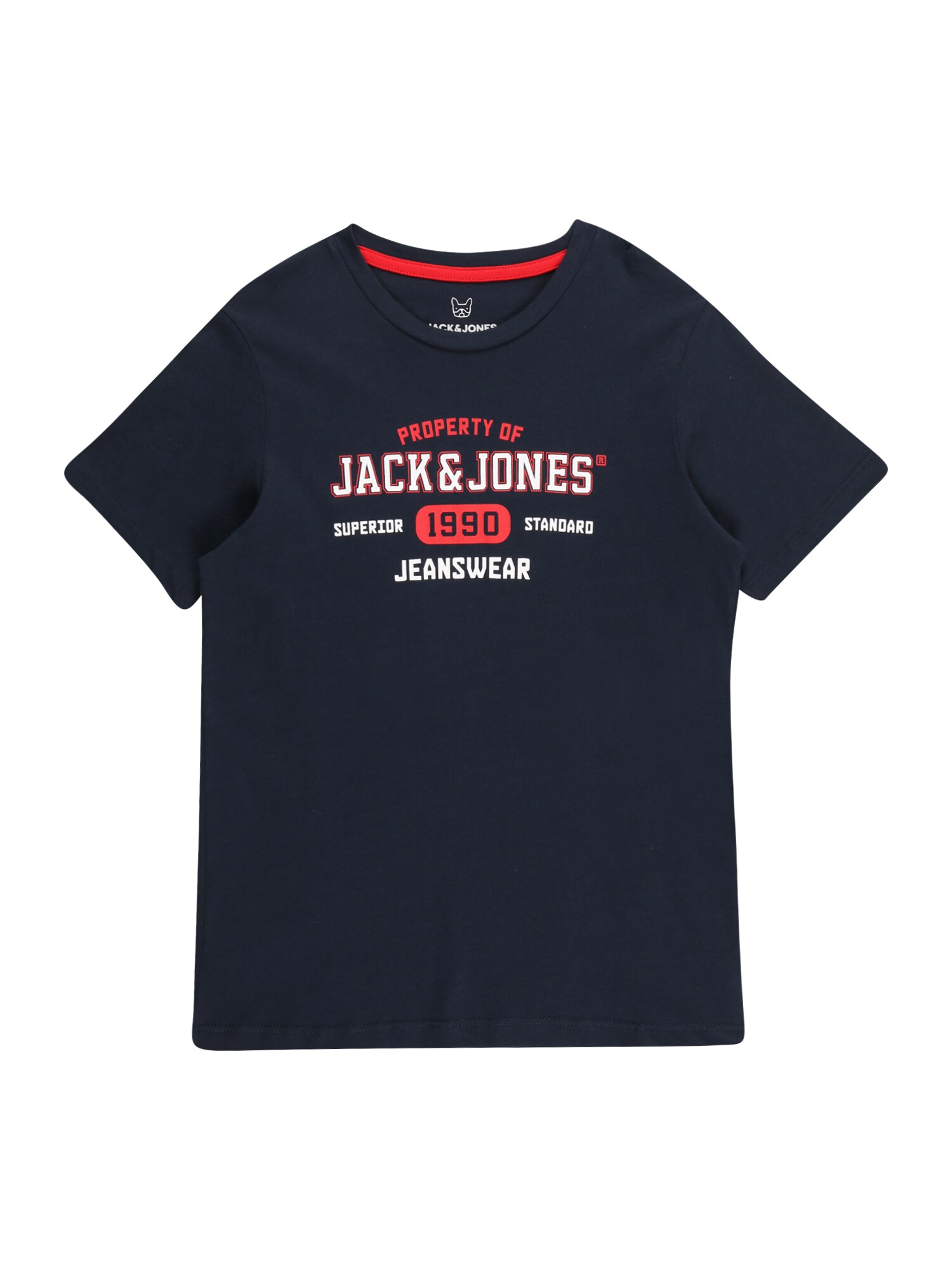 Jack & Jones Junior Póló  tengerészkék / fehér / piros
