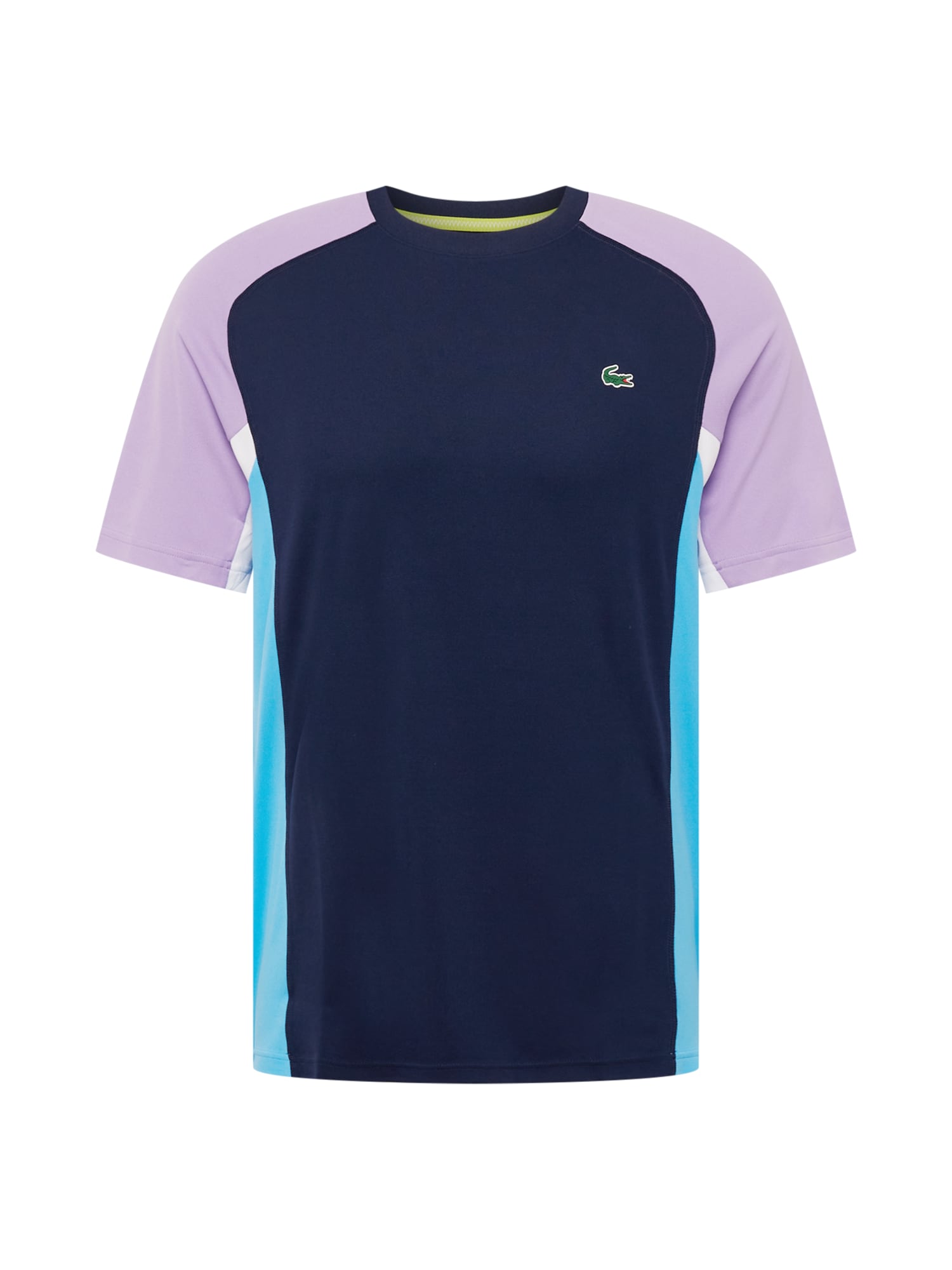 Lacoste Sport Funkcionális felső  tengerészkék / világoslila / vízszín / fehér