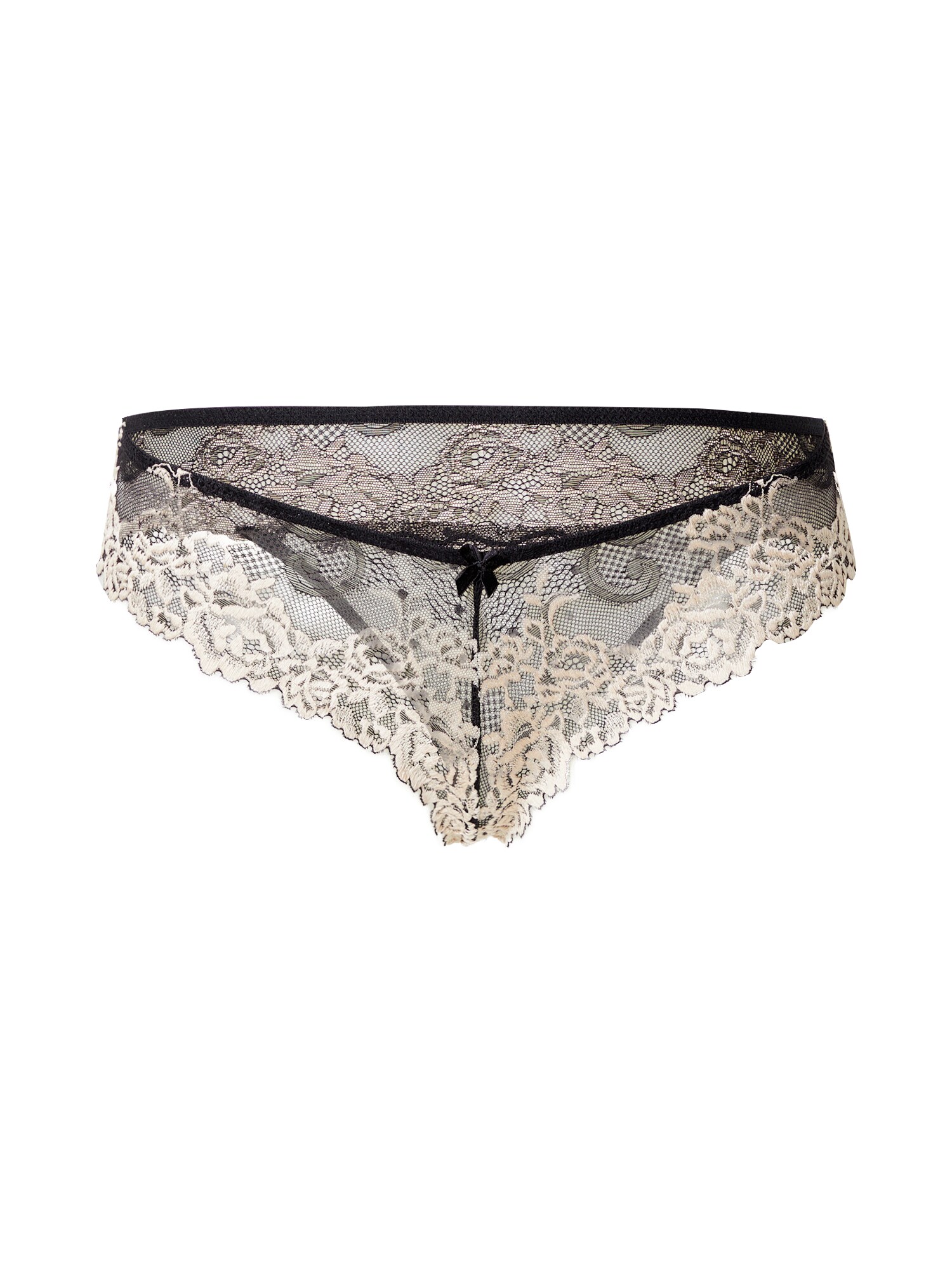 LingaDore Slip  fekete / krém