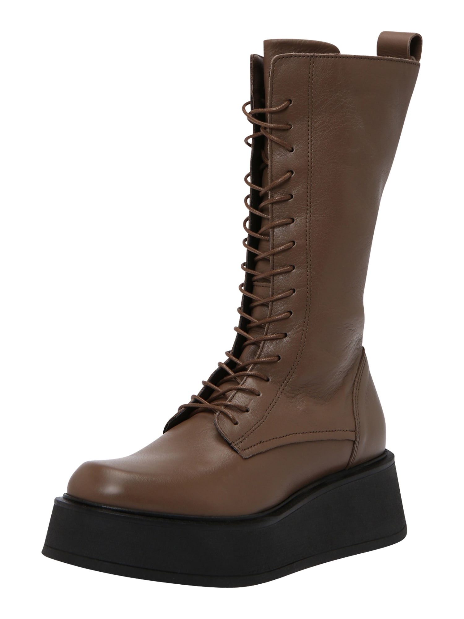 MJUS Fűzős csizmák 'MANET'  karamell