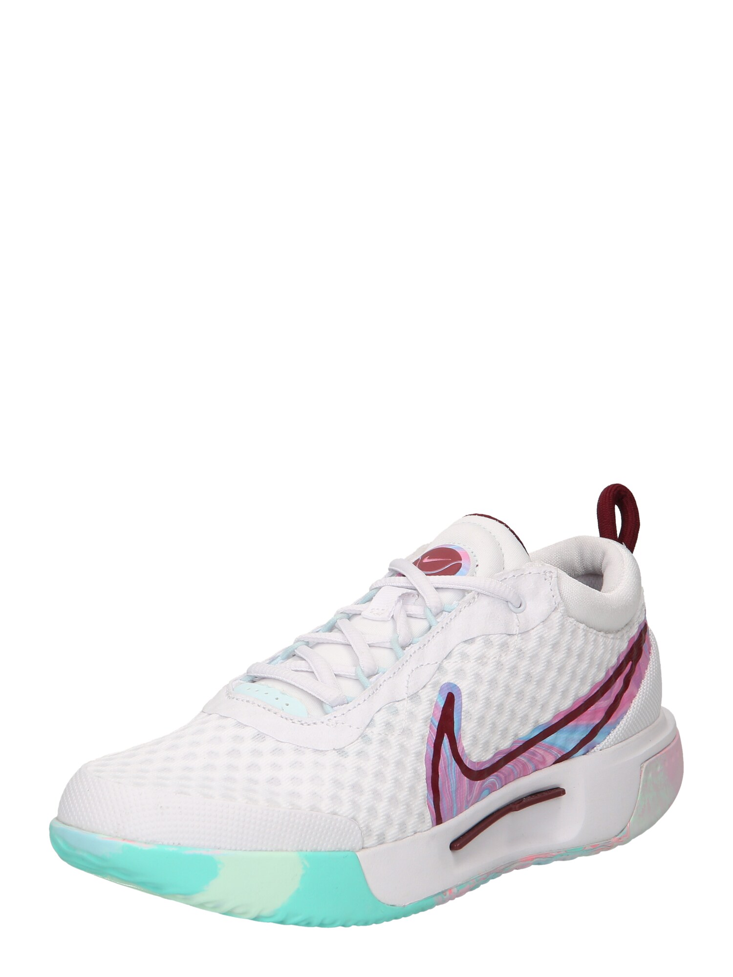 NIKE Sportcipő  fehér / bogyó / lila / világoskék