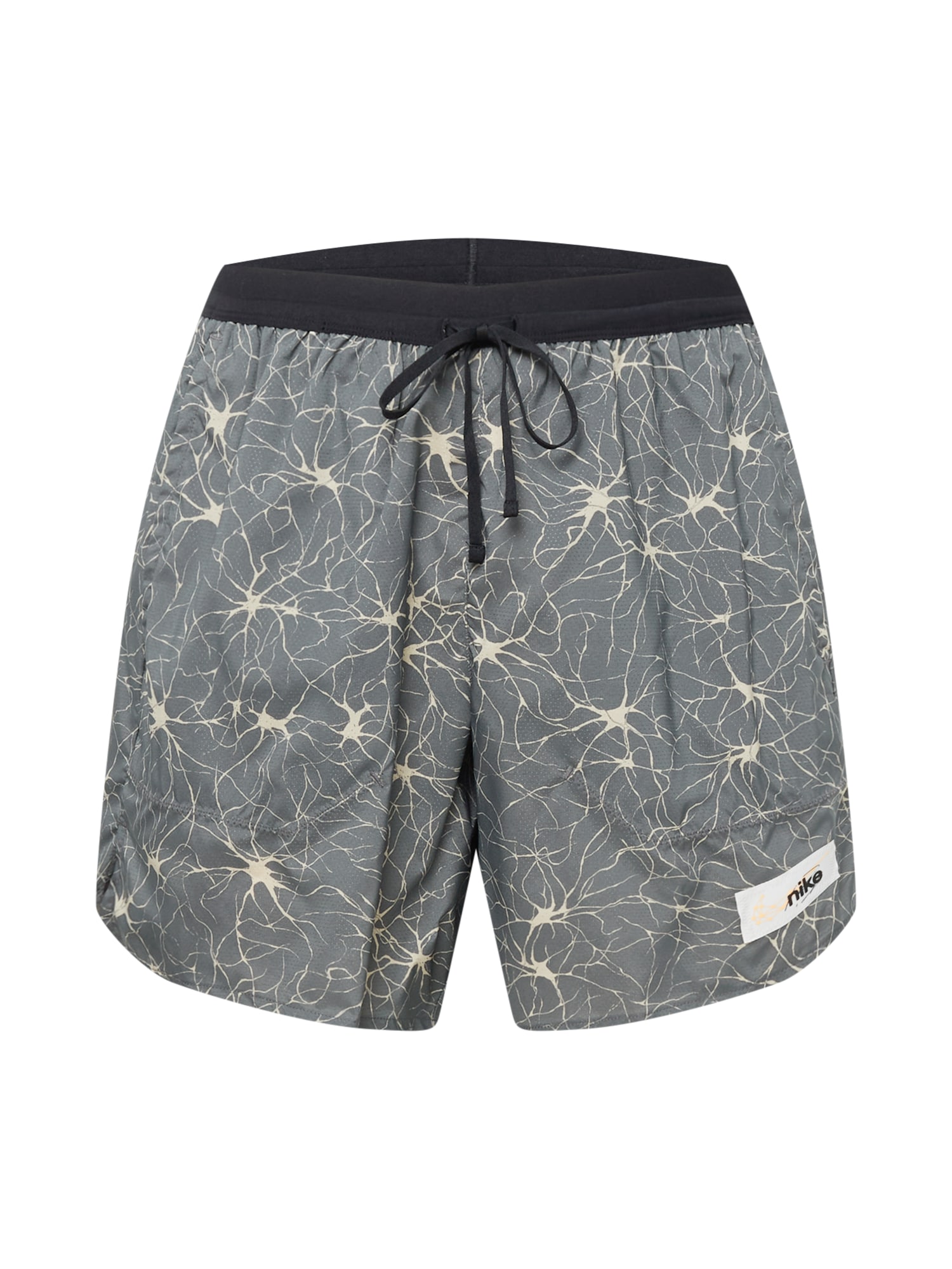 NIKE Sportnadrágok  szürke / fehér / világos narancs