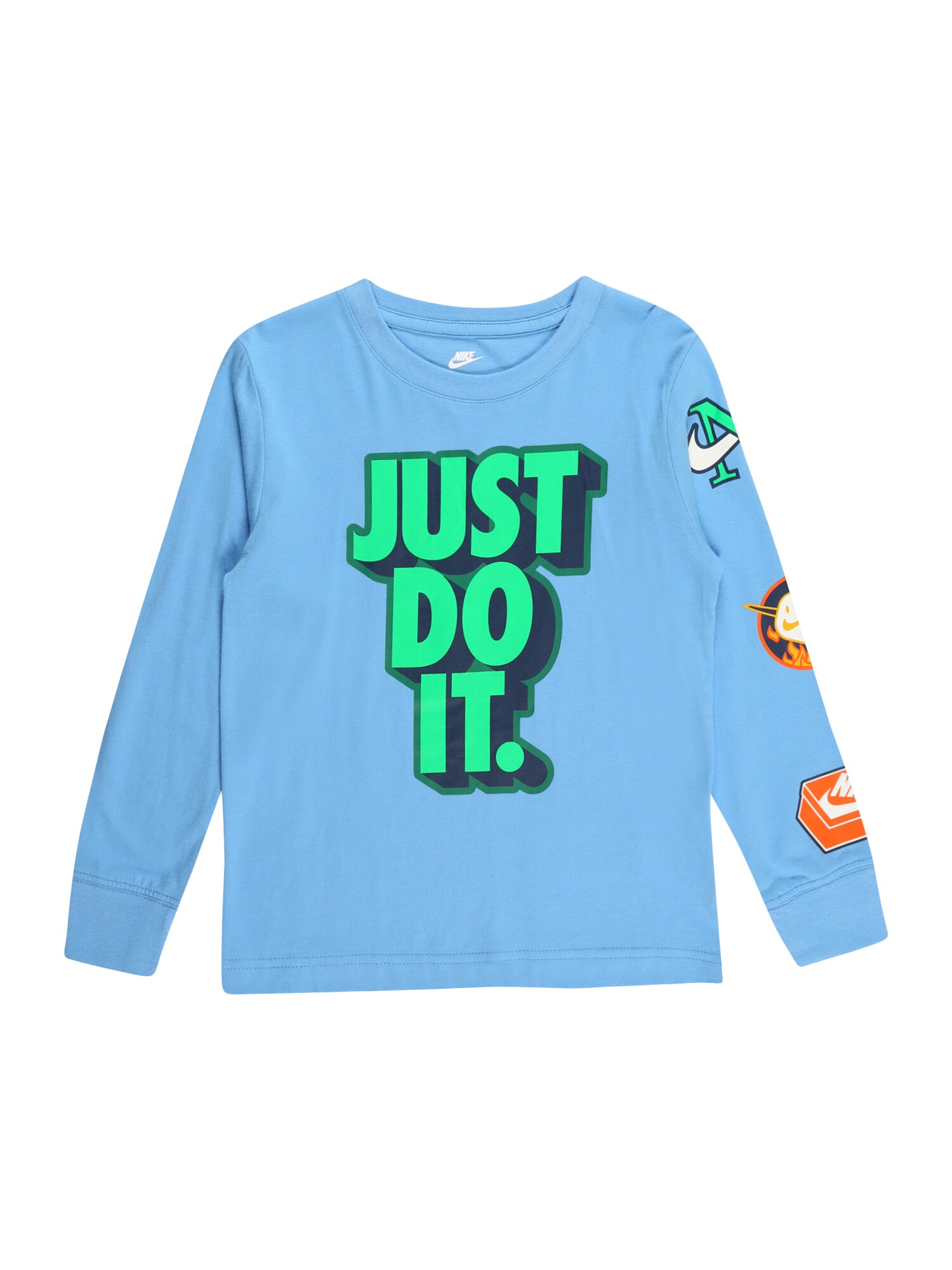 Nike Sportswear Póló  királykék / fekete / zöld / fehér