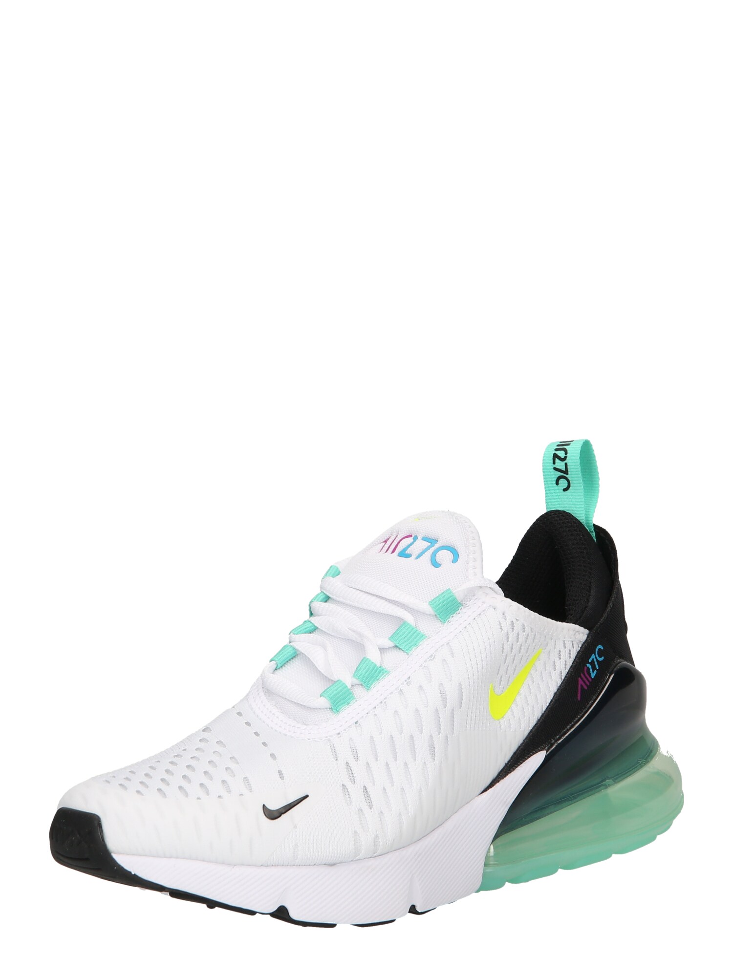 Nike Sportswear Sportcipő  fehér / fekete / jáde / sárga