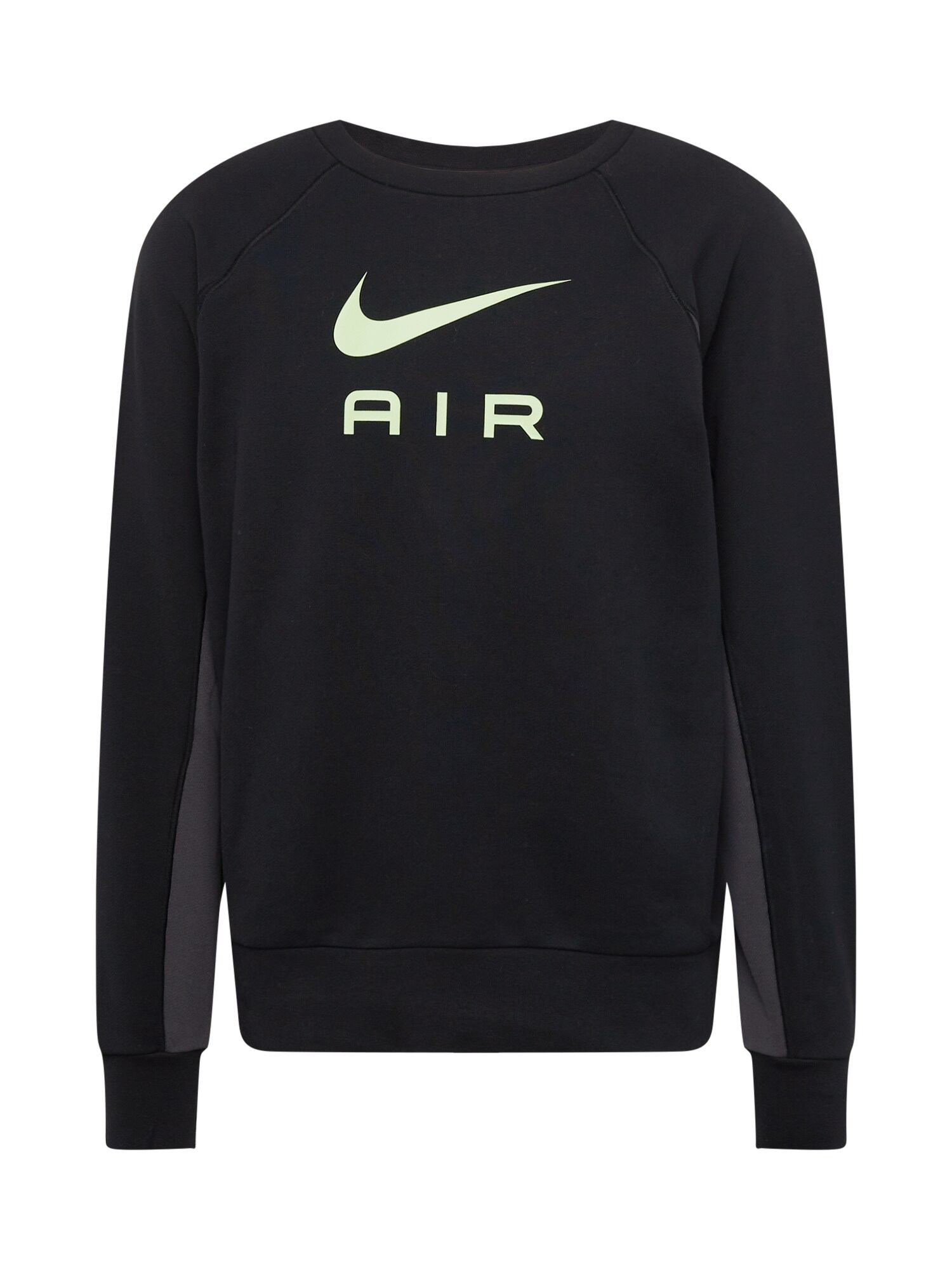 Nike Sportswear Tréning póló  fekete / szürke / pasztellzöld