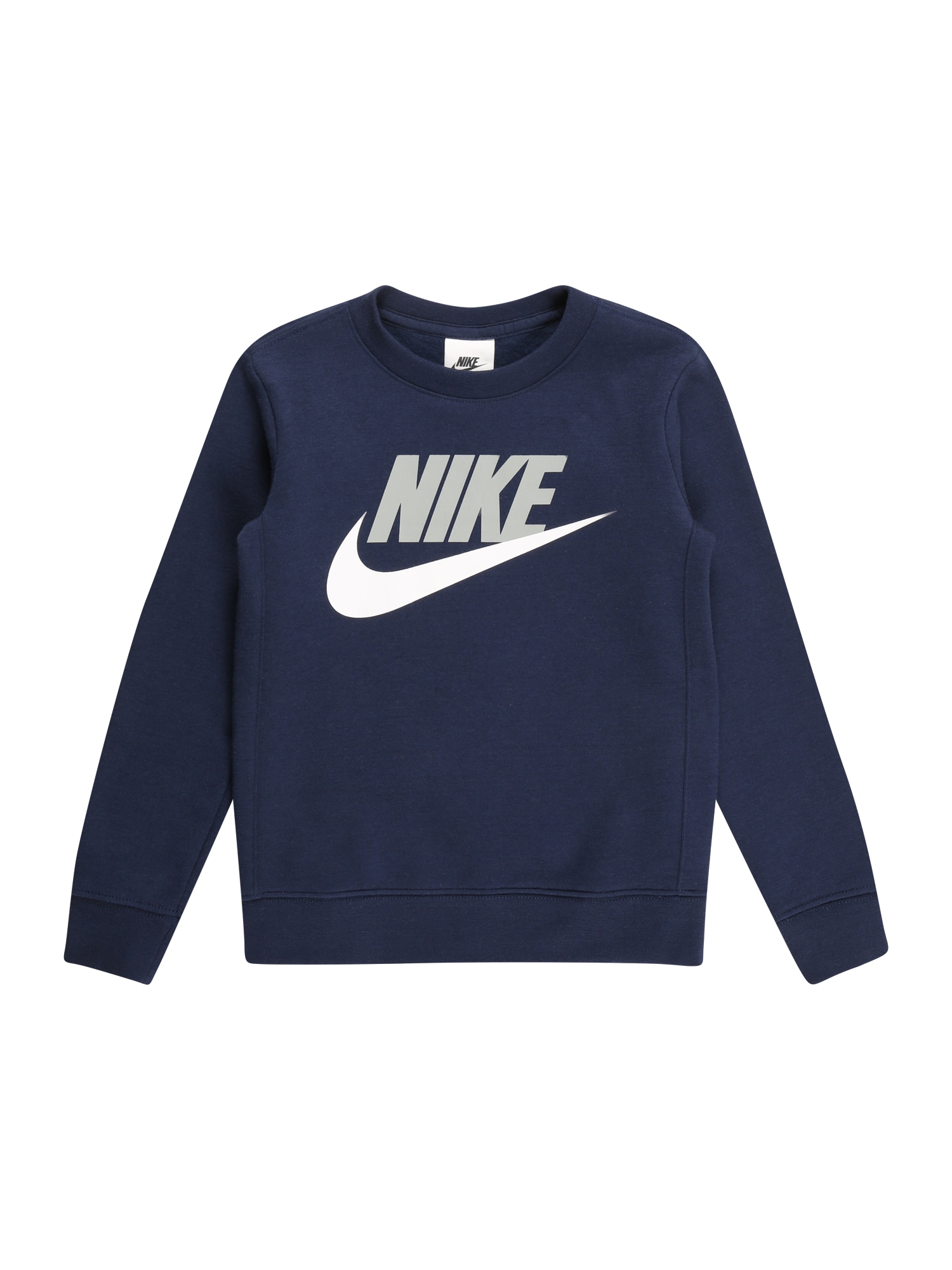 Nike Sportswear Tréning póló  tengerészkék / fehér / világosszürke