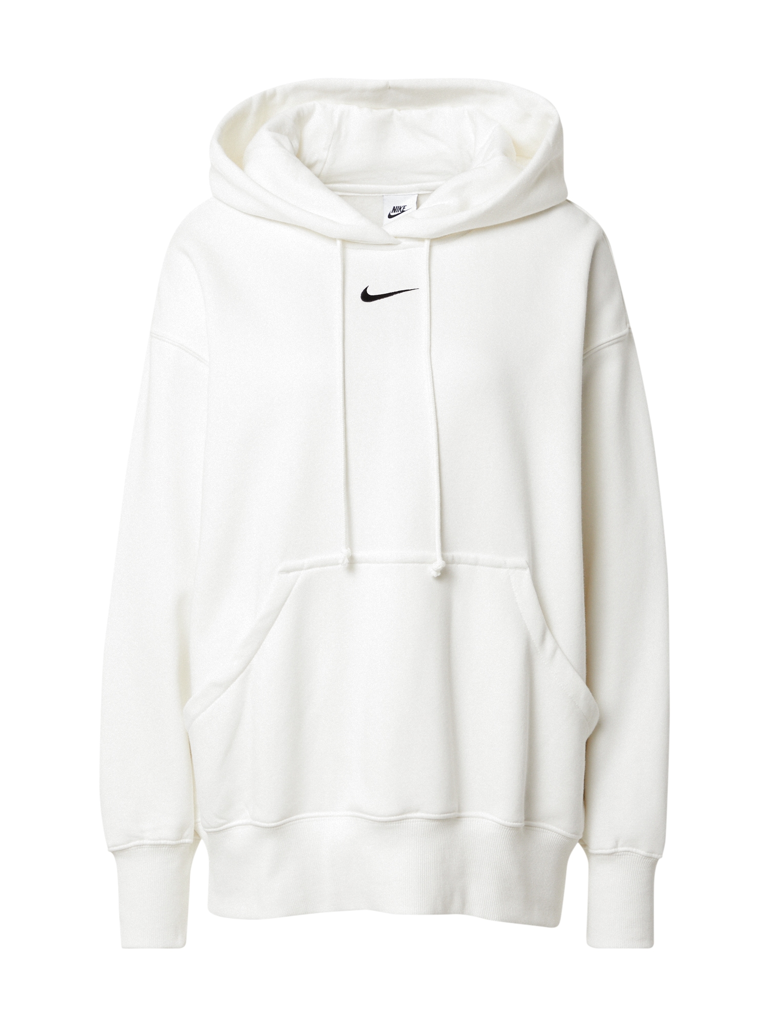 Nike Sportswear Tréning póló  világos bézs / fekete