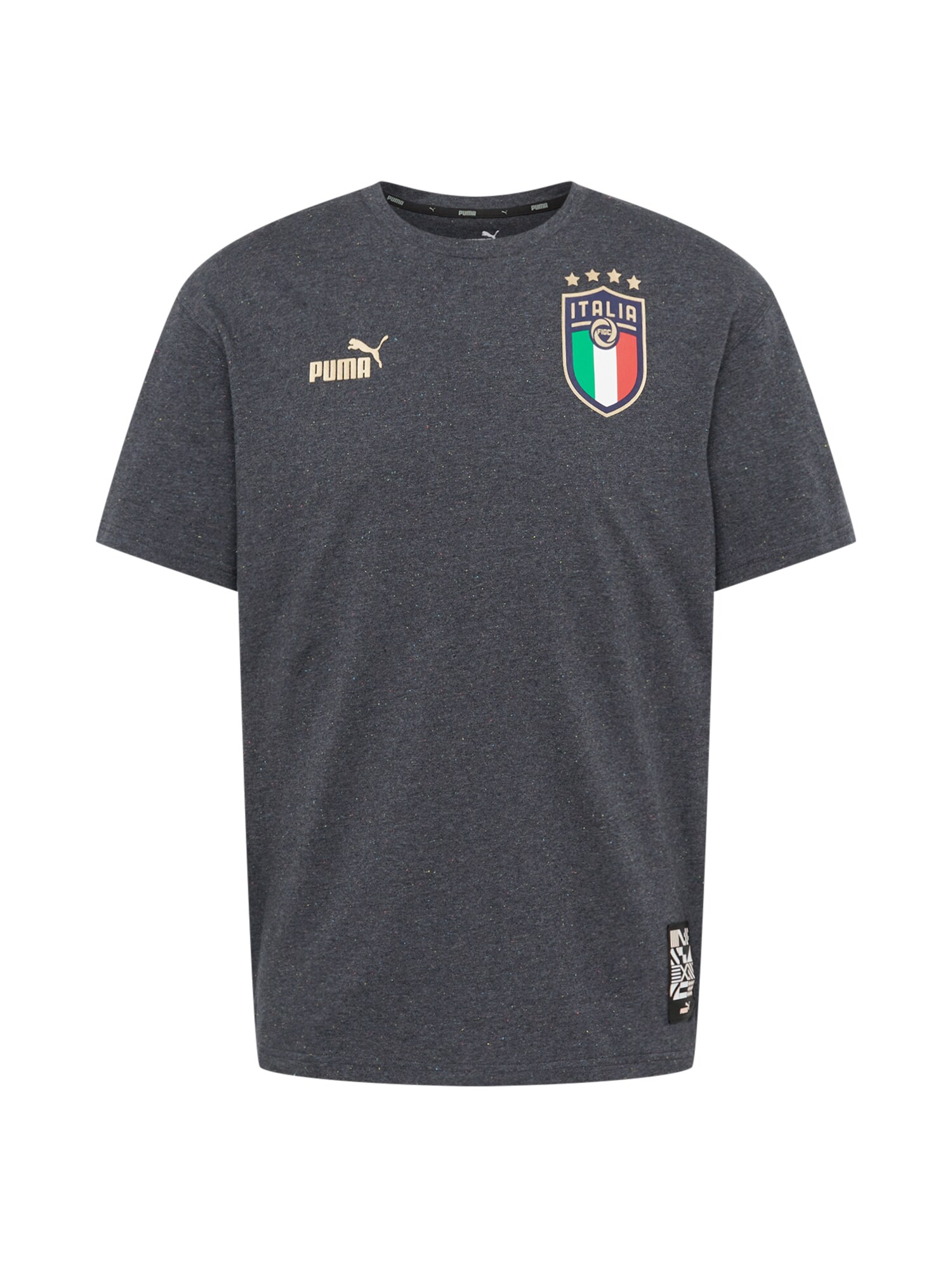 PUMA Mezek 'FIGC'  sötétszürke / fehér / bézs / zöld