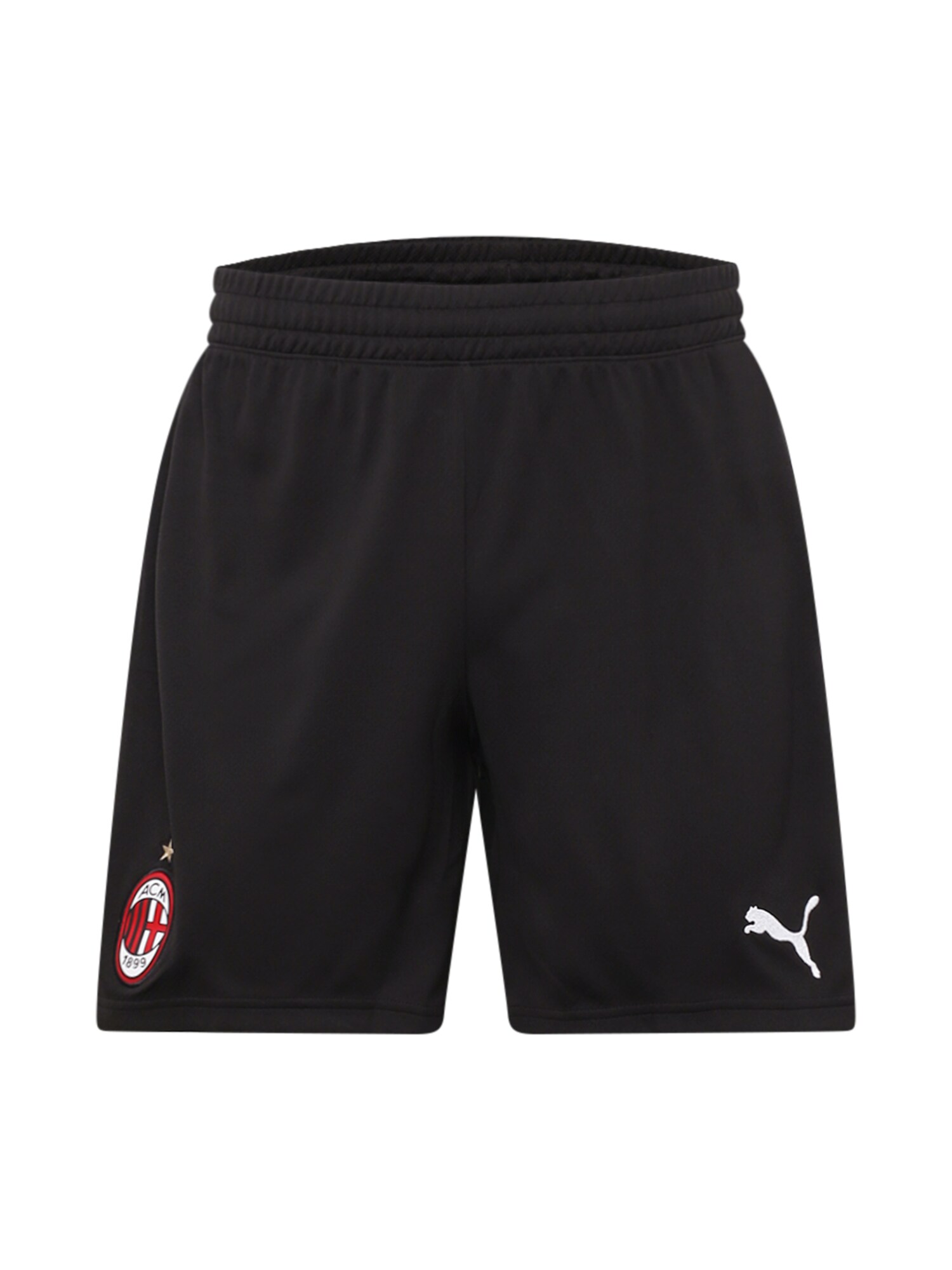 PUMA Sportnadrágok 'Mailand'  fekete / fehér / piros / arany