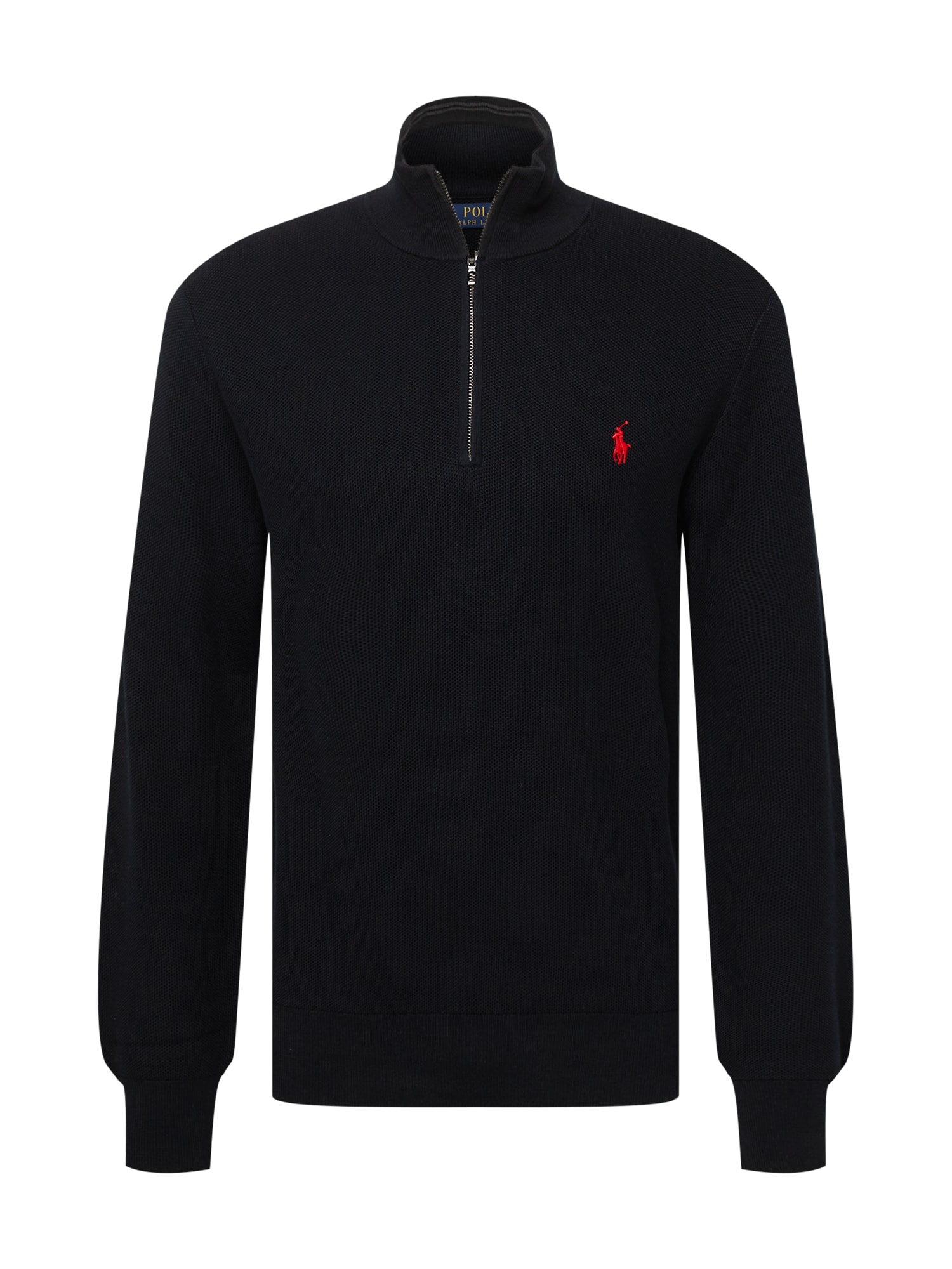 Polo Ralph Lauren Pulóver  fekete / rikító piros