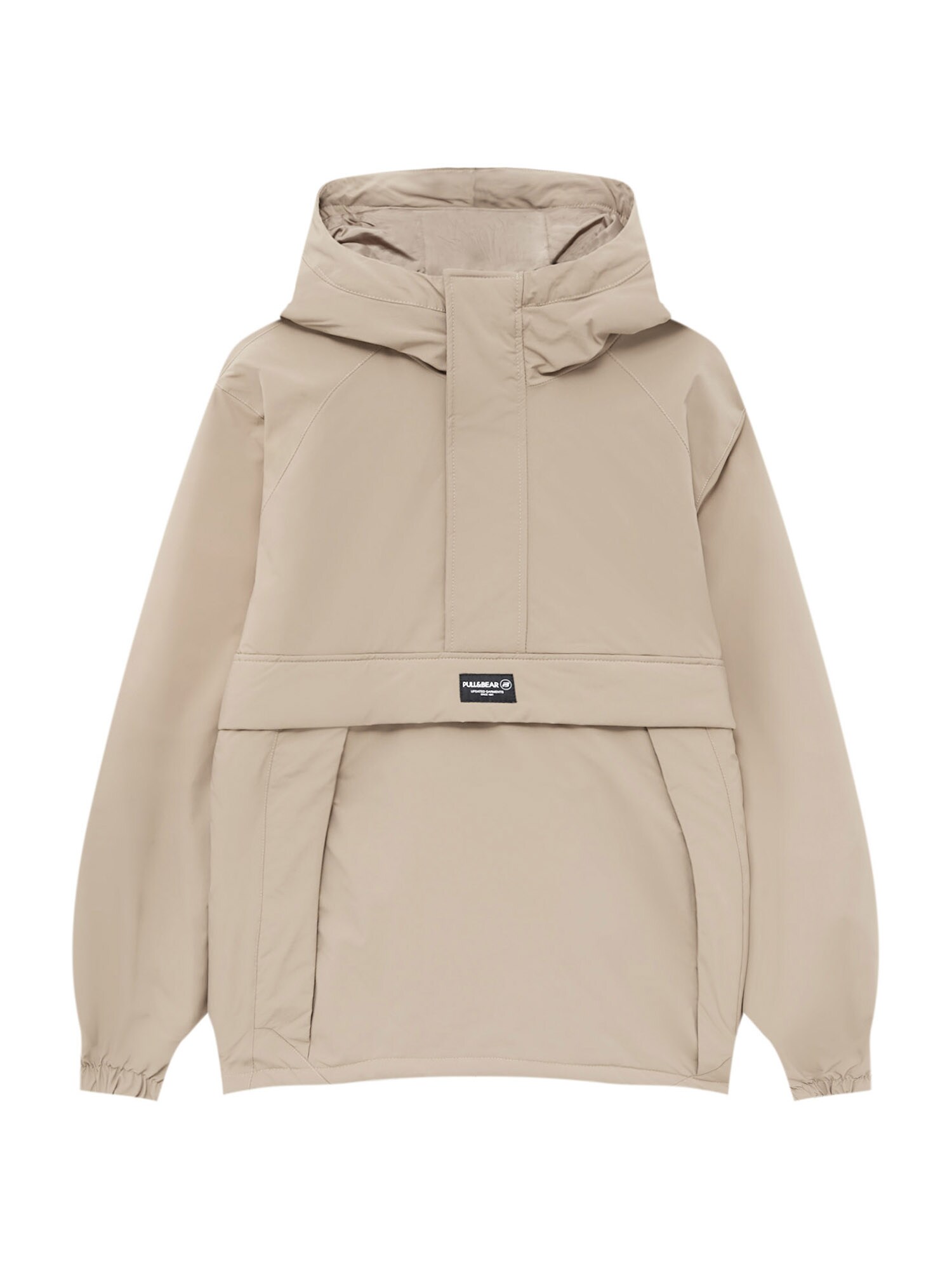 Pull&Bear Átmeneti dzseki  fehér / fekete / bézs