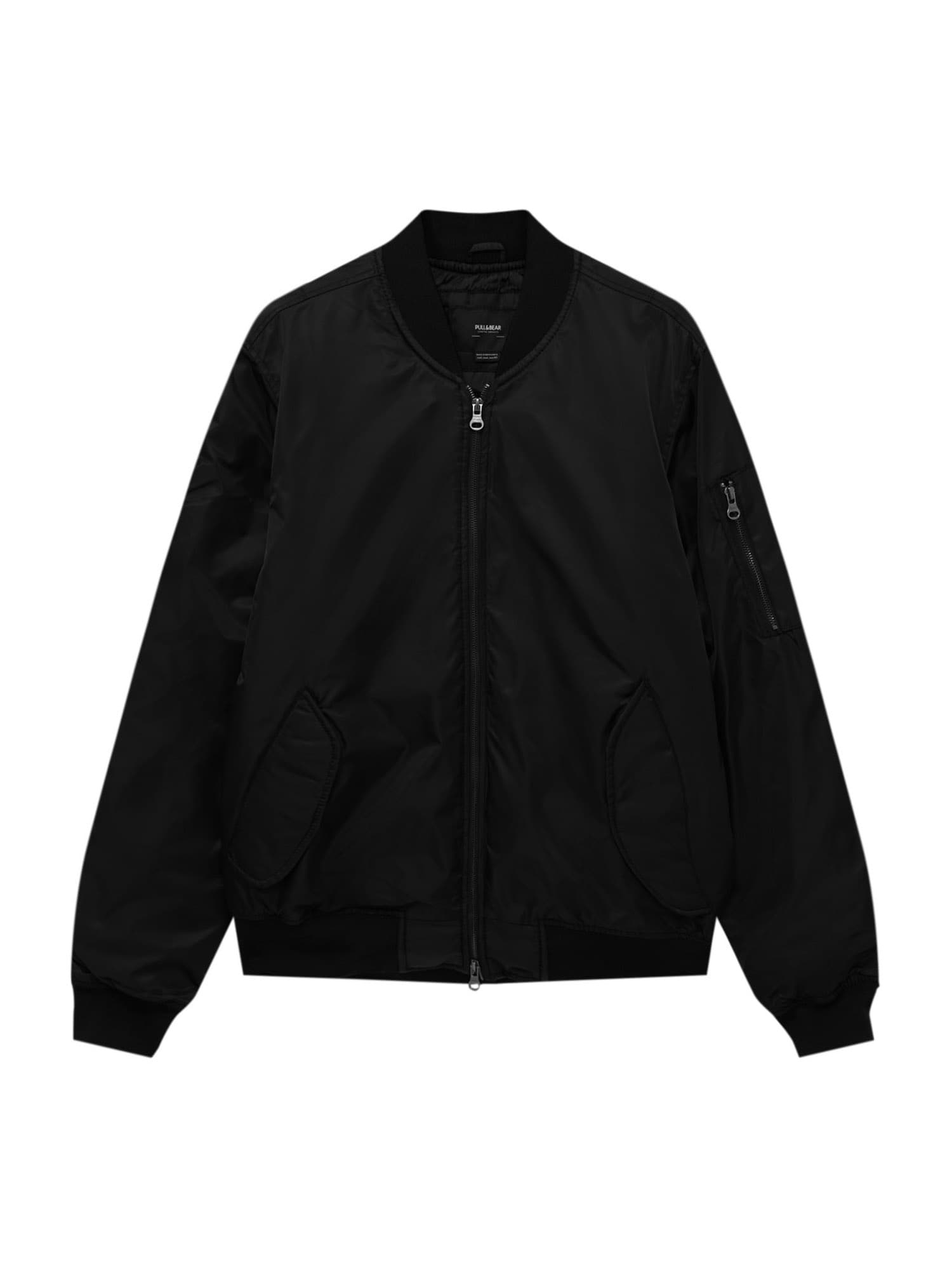 Pull&Bear Átmeneti dzseki  fekete