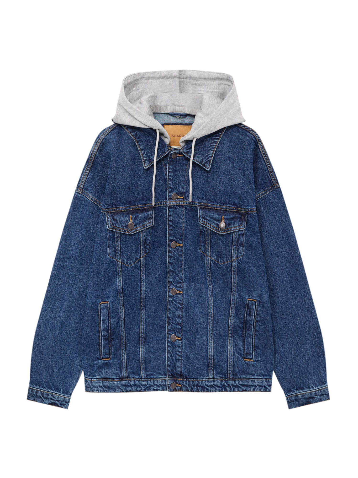 Pull&Bear Átmeneti dzseki  kék farmer