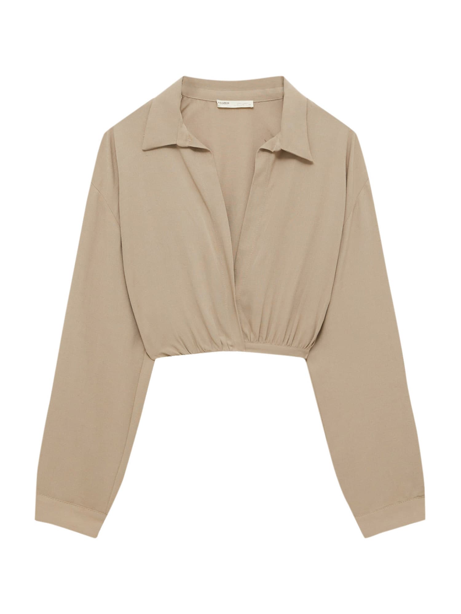 Pull&Bear Blúz  világosbarna