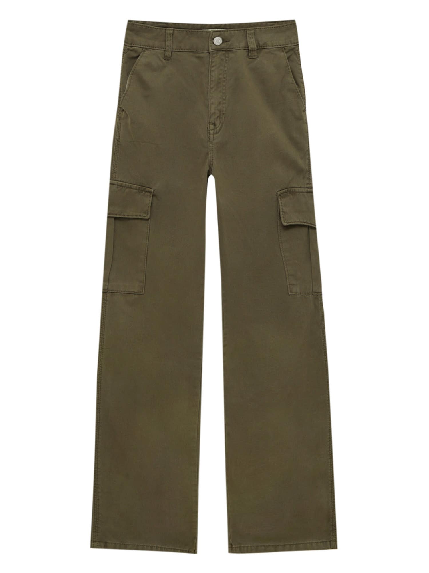 Pull&Bear Cargo nadrágok  khaki