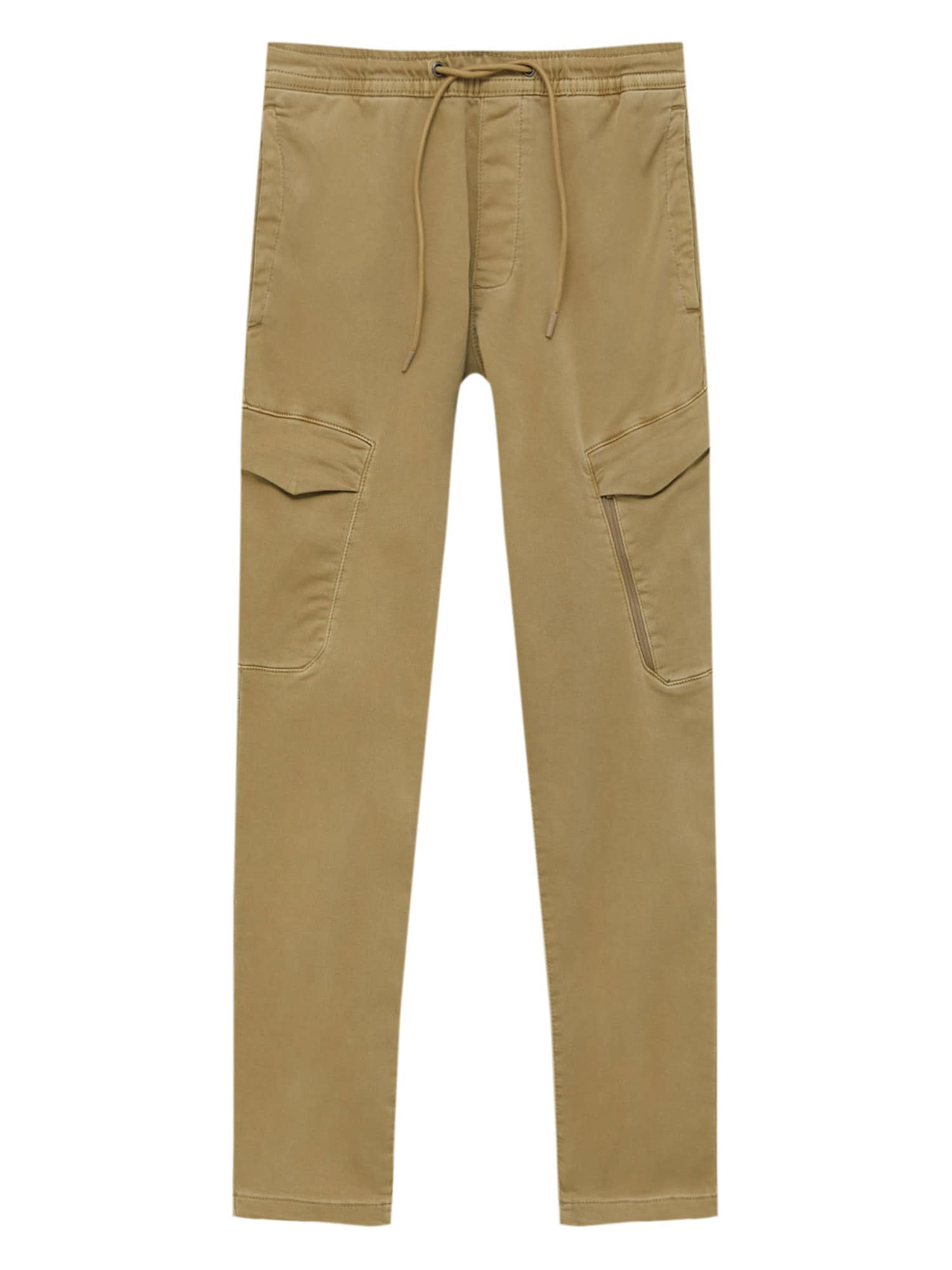 Pull&Bear Cargo nadrágok  sötét bézs