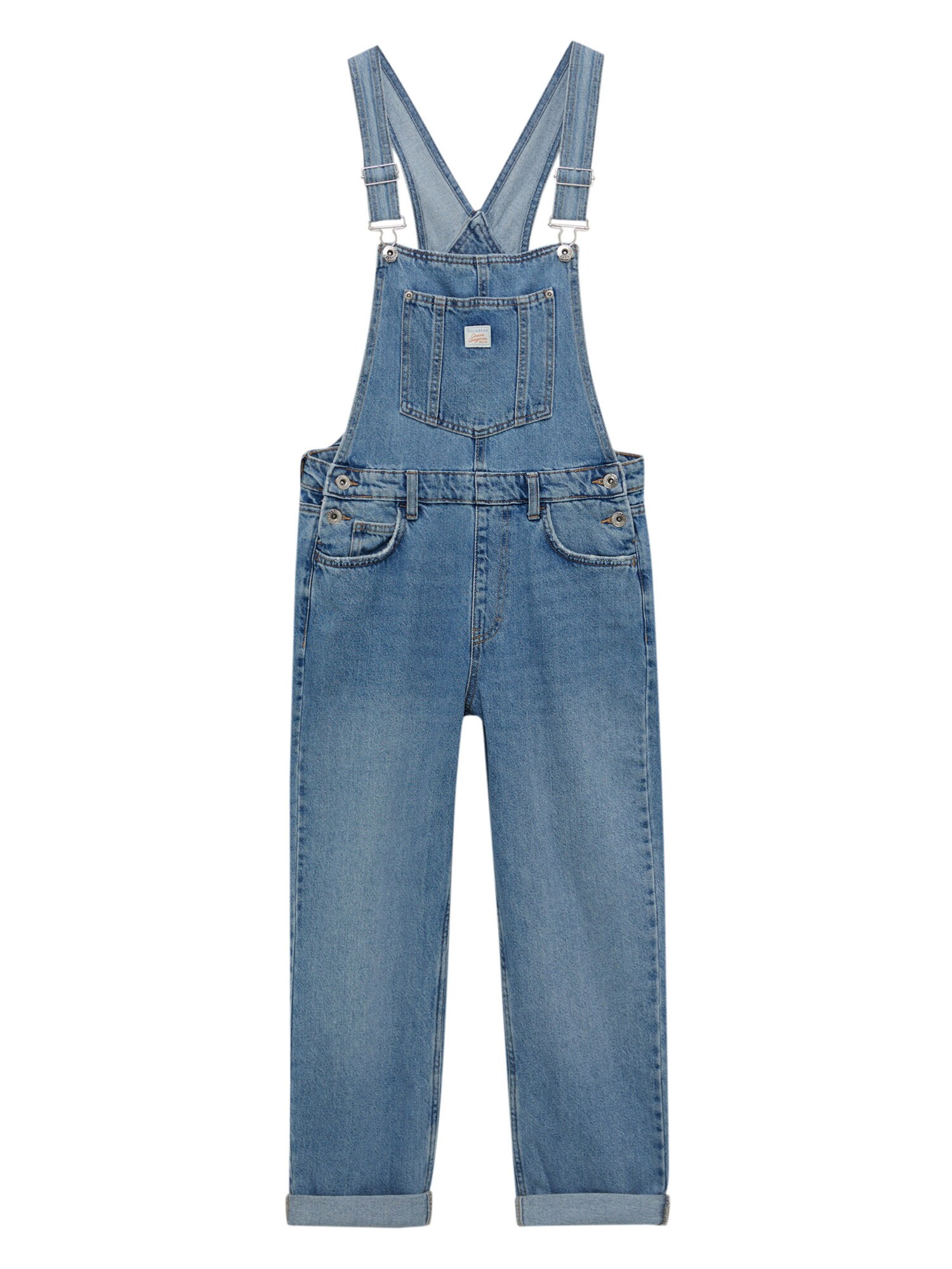 Pull&Bear Kantáros farmer  kék farmer
