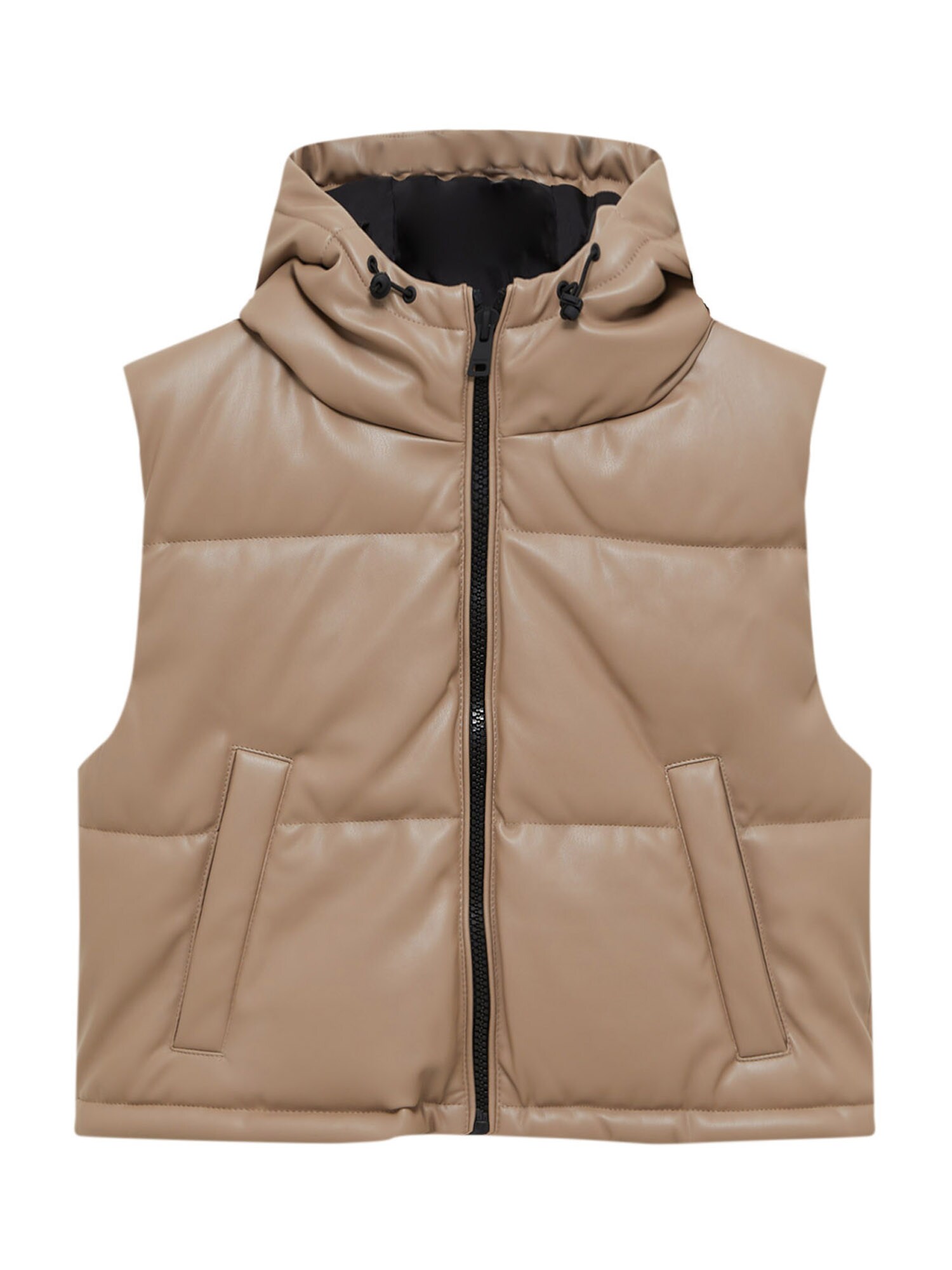 Pull&Bear Mellény  világosbarna
