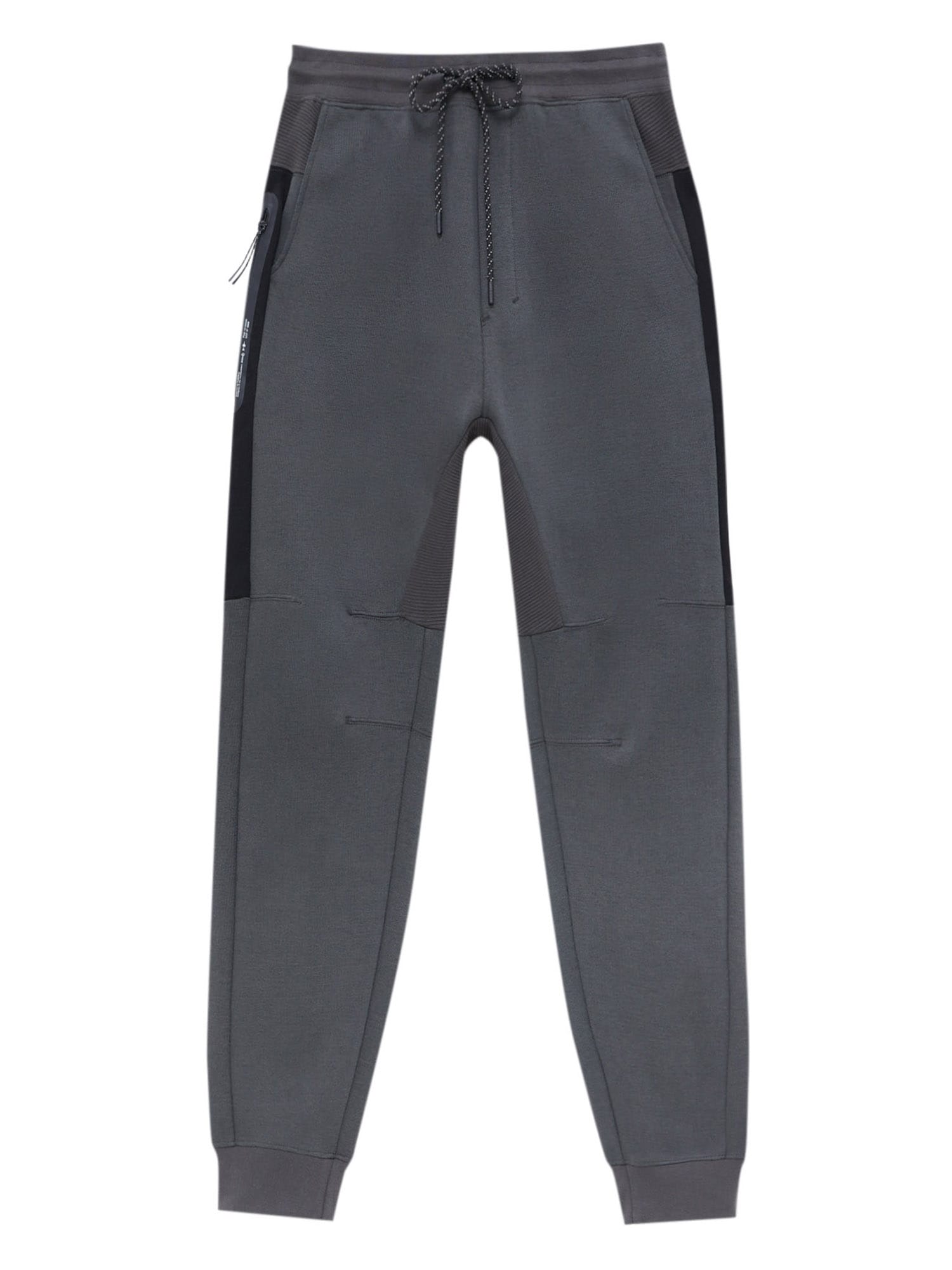 Pull&Bear Nadrág  fekete / sötétszürke