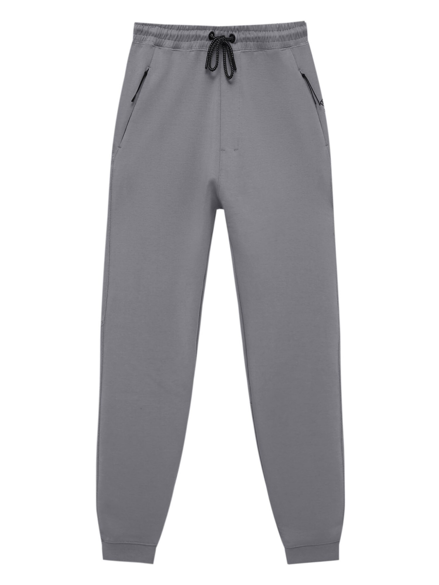 Pull&Bear Nadrág  sötétszürke / fekete