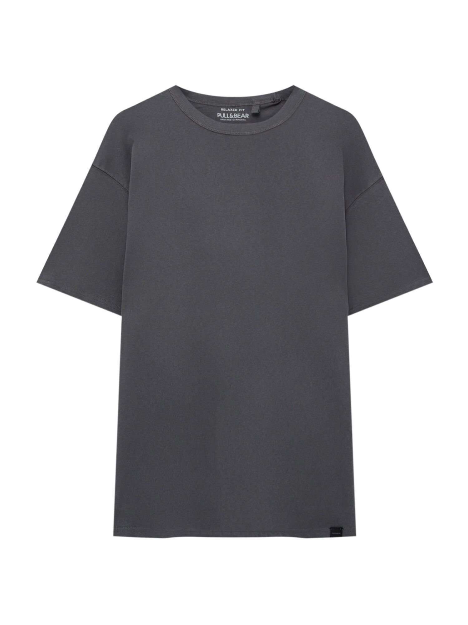 Pull&Bear Póló  sötétszürke
