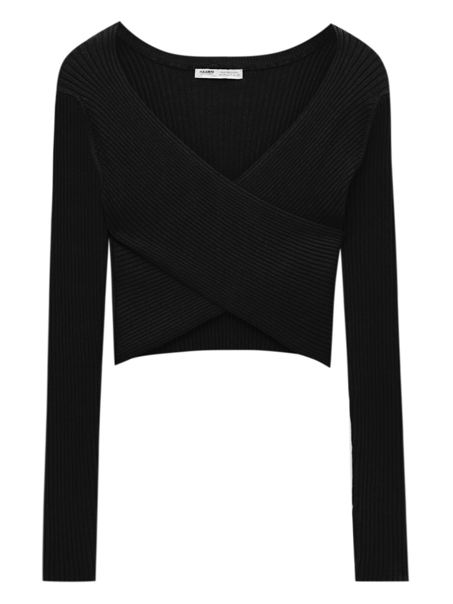 Pull&Bear Pulóver  fekete