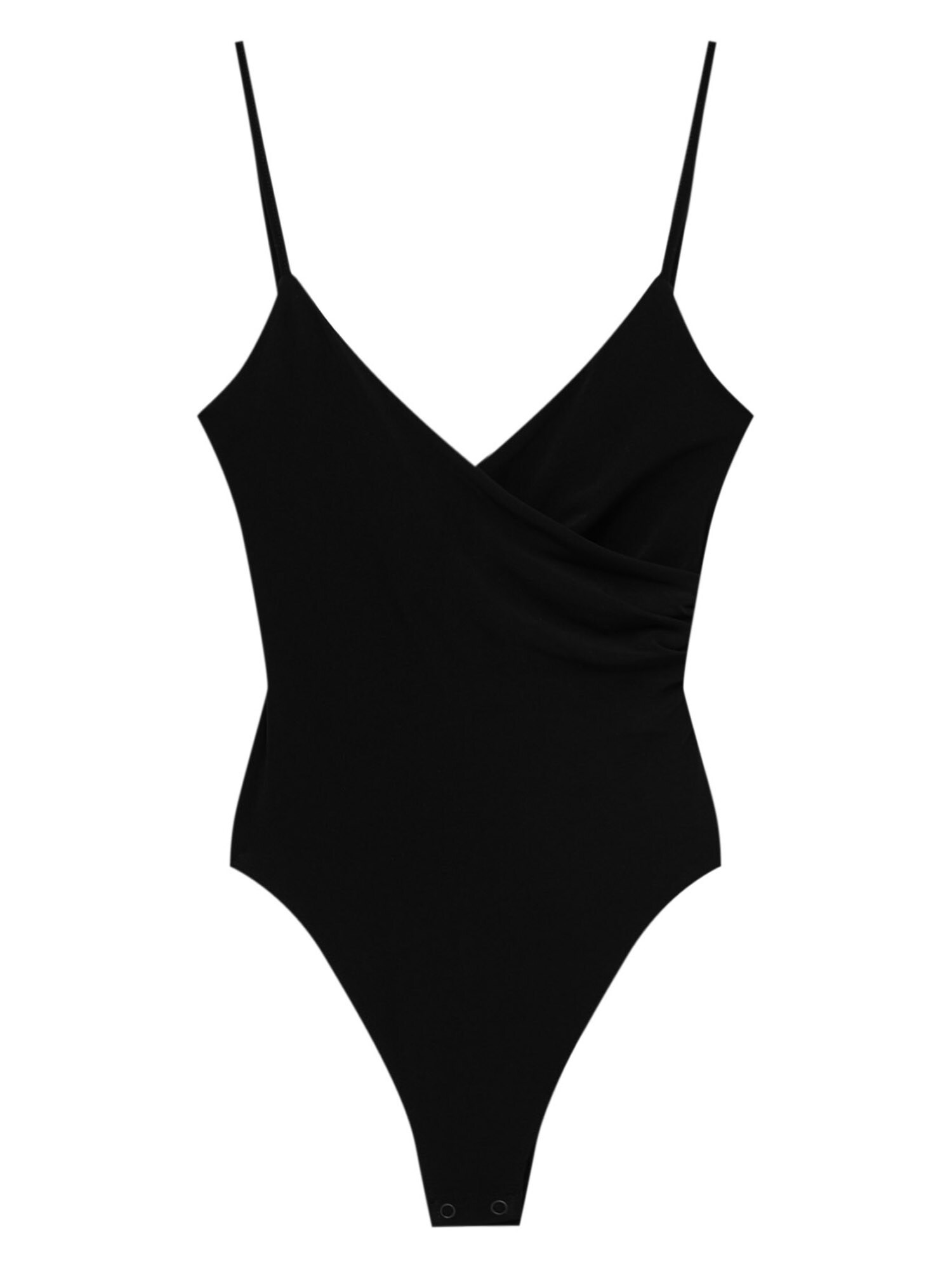 Pull&Bear Rövid body  fekete
