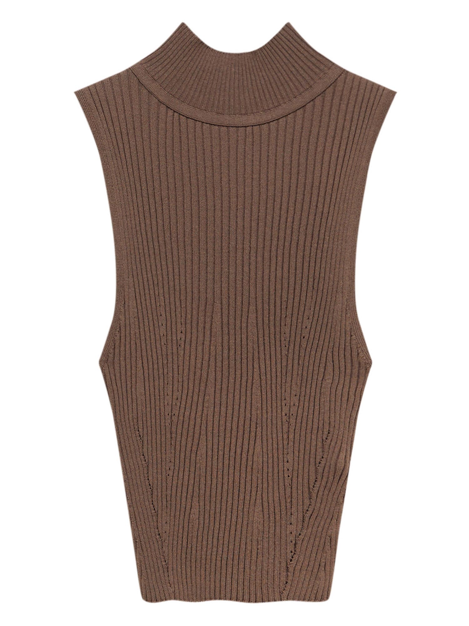Pull&Bear Stick felső  barna