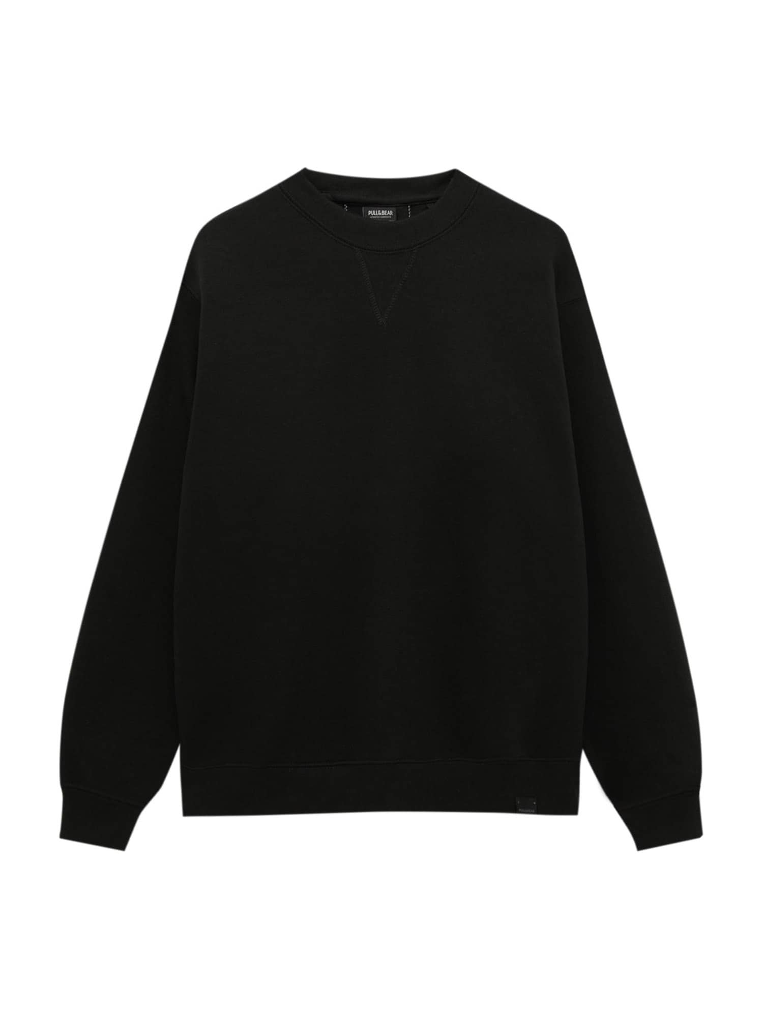 Pull&Bear Tréning póló  fekete