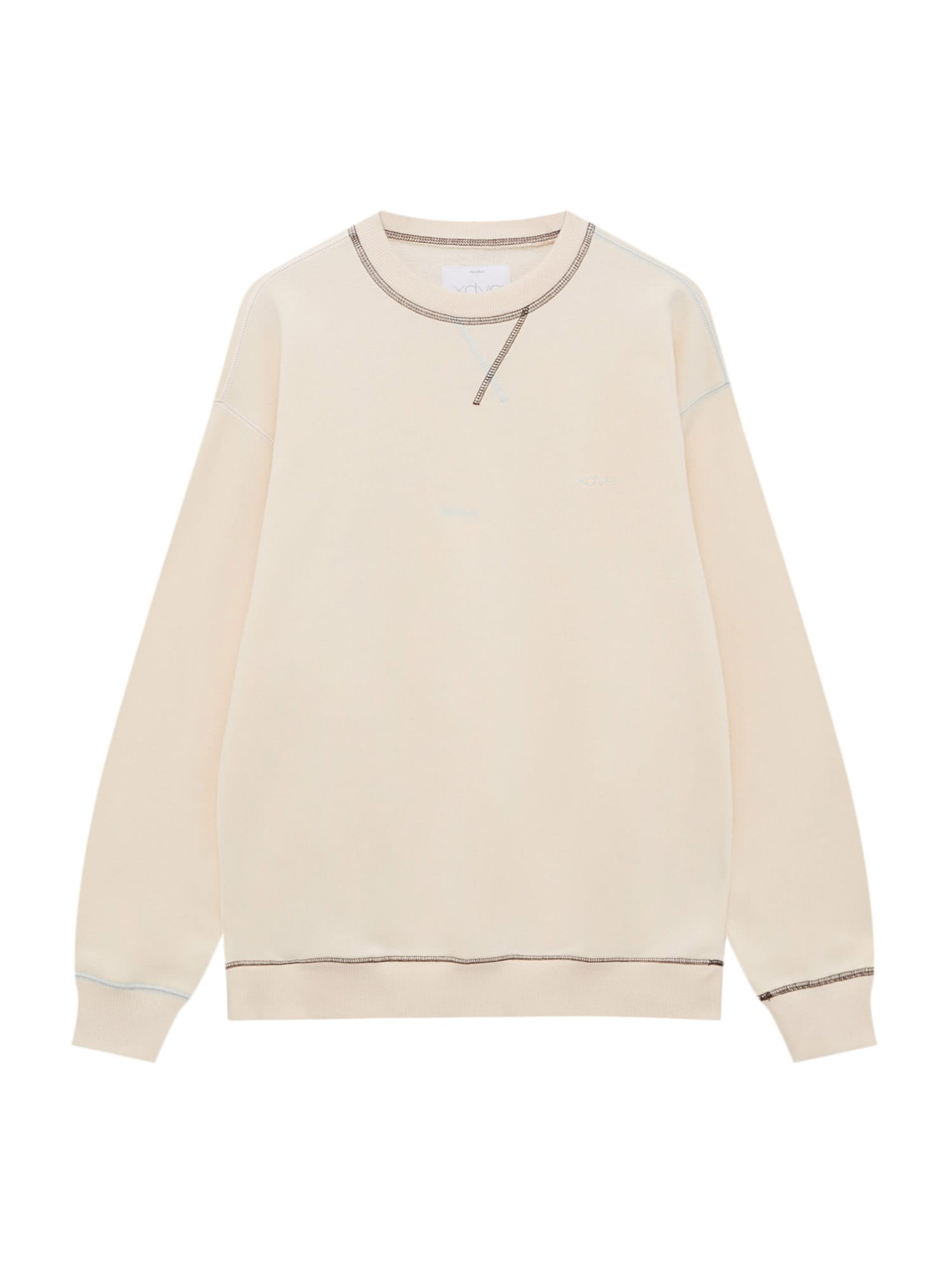 Pull&Bear Tréning póló  homok / barna / világosszürke