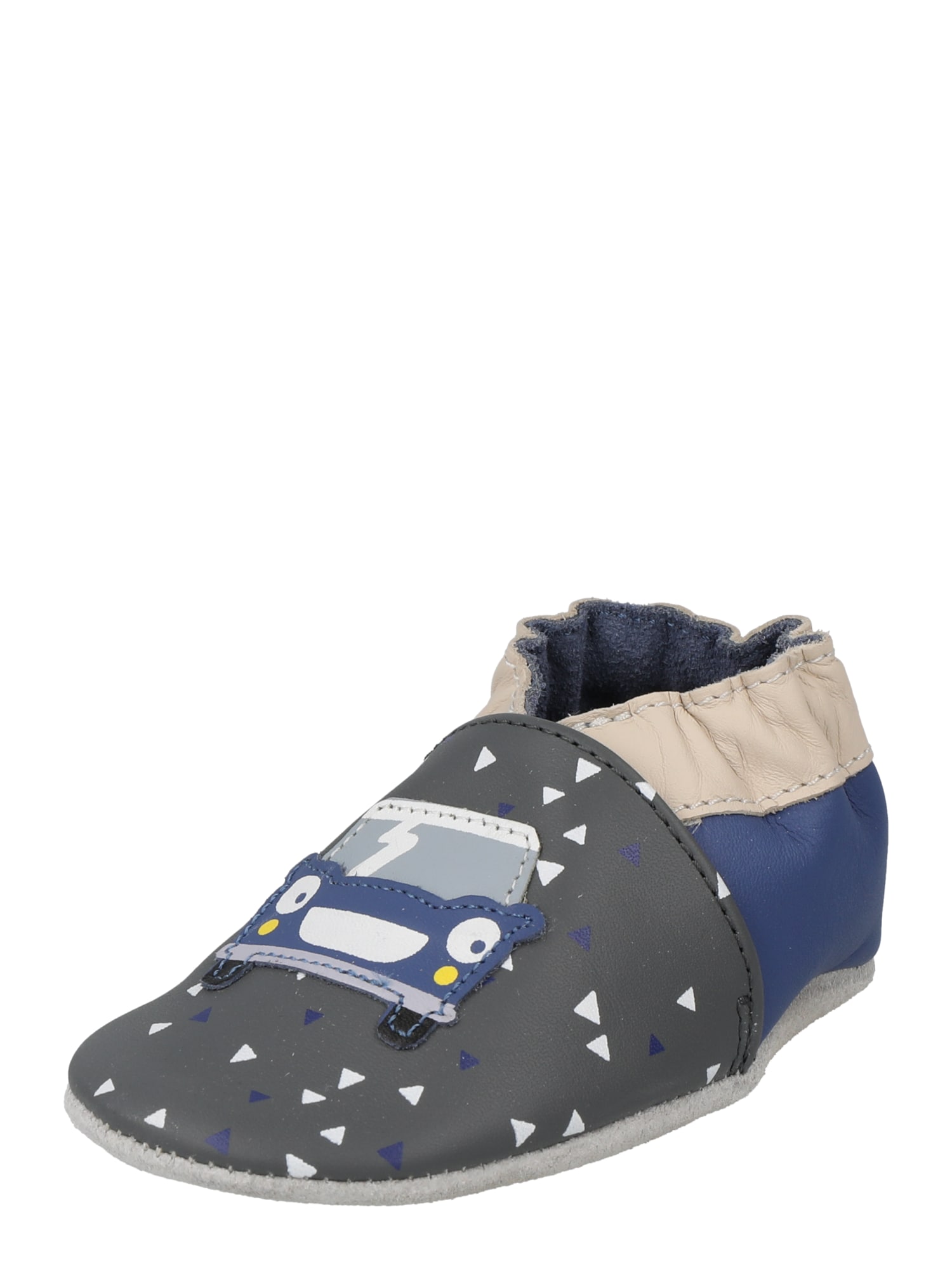 ROBEEZ Tipegő cipők  szürke / tengerészkék / bézs