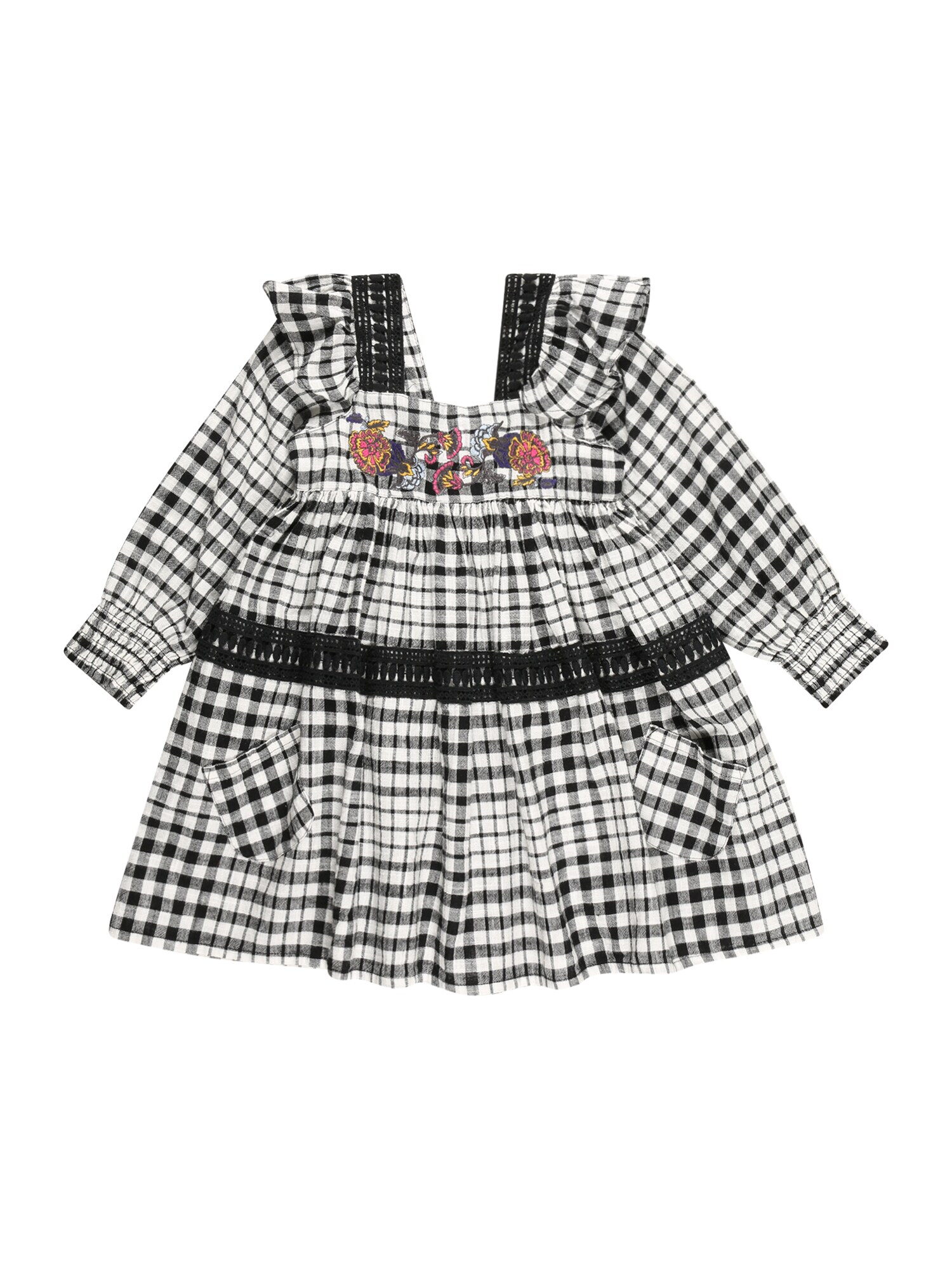 River Island Ruha  fekete / fehér / lila / fűzöld