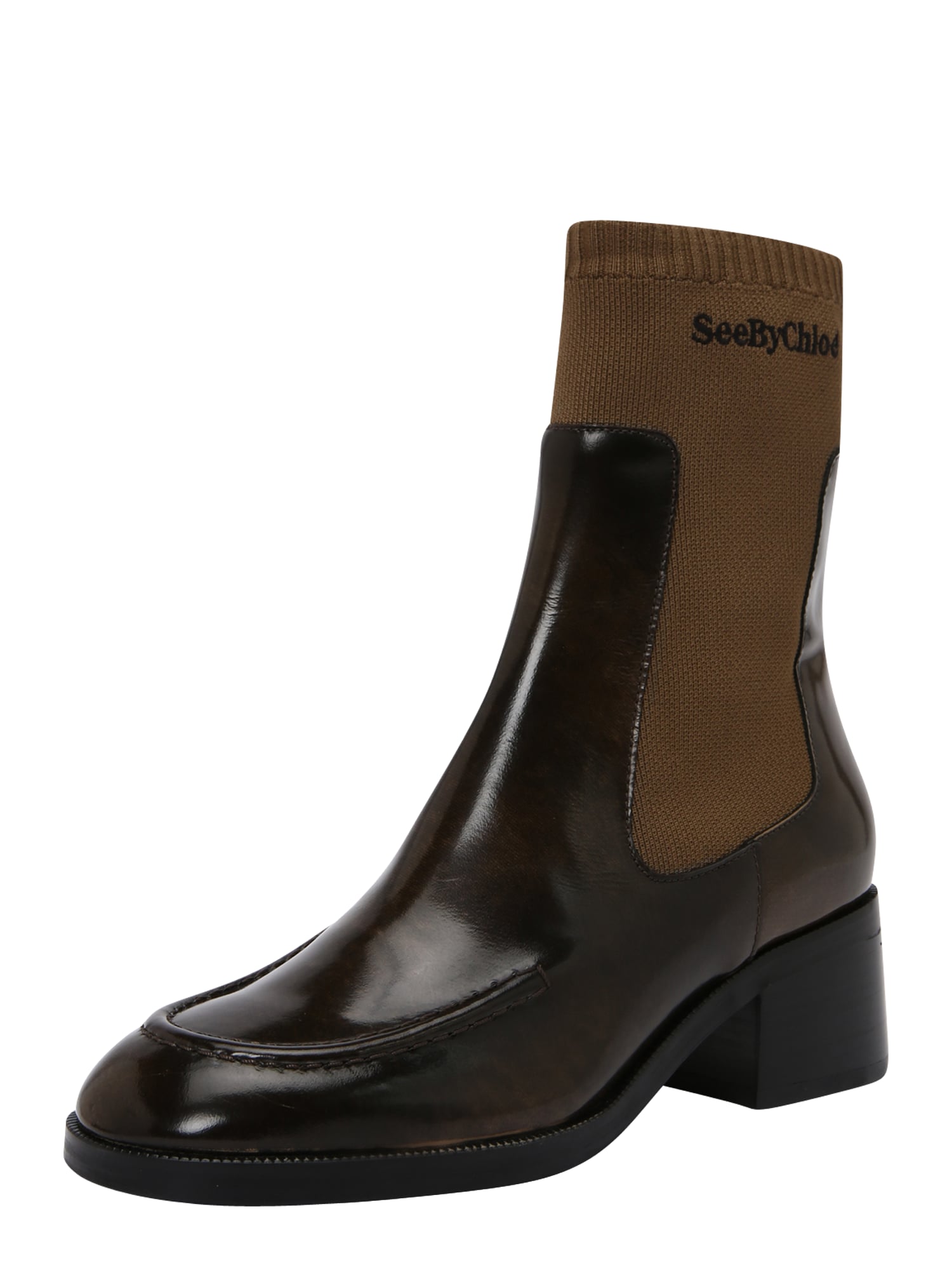 See by Chloé Rövid szárú csizmák 'WENDY'  khaki