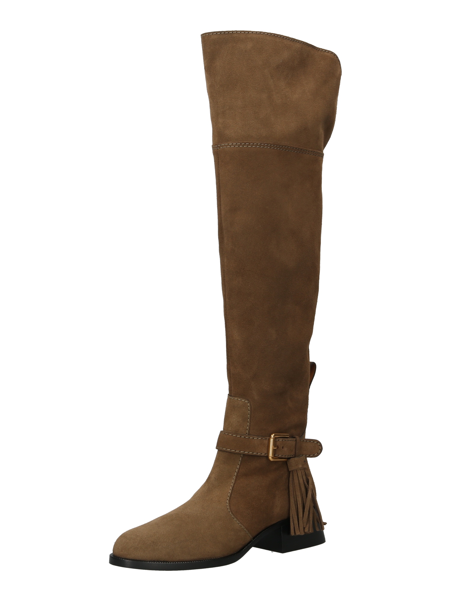 See by Chloé Térd feletti csizmák 'LORY'  khaki