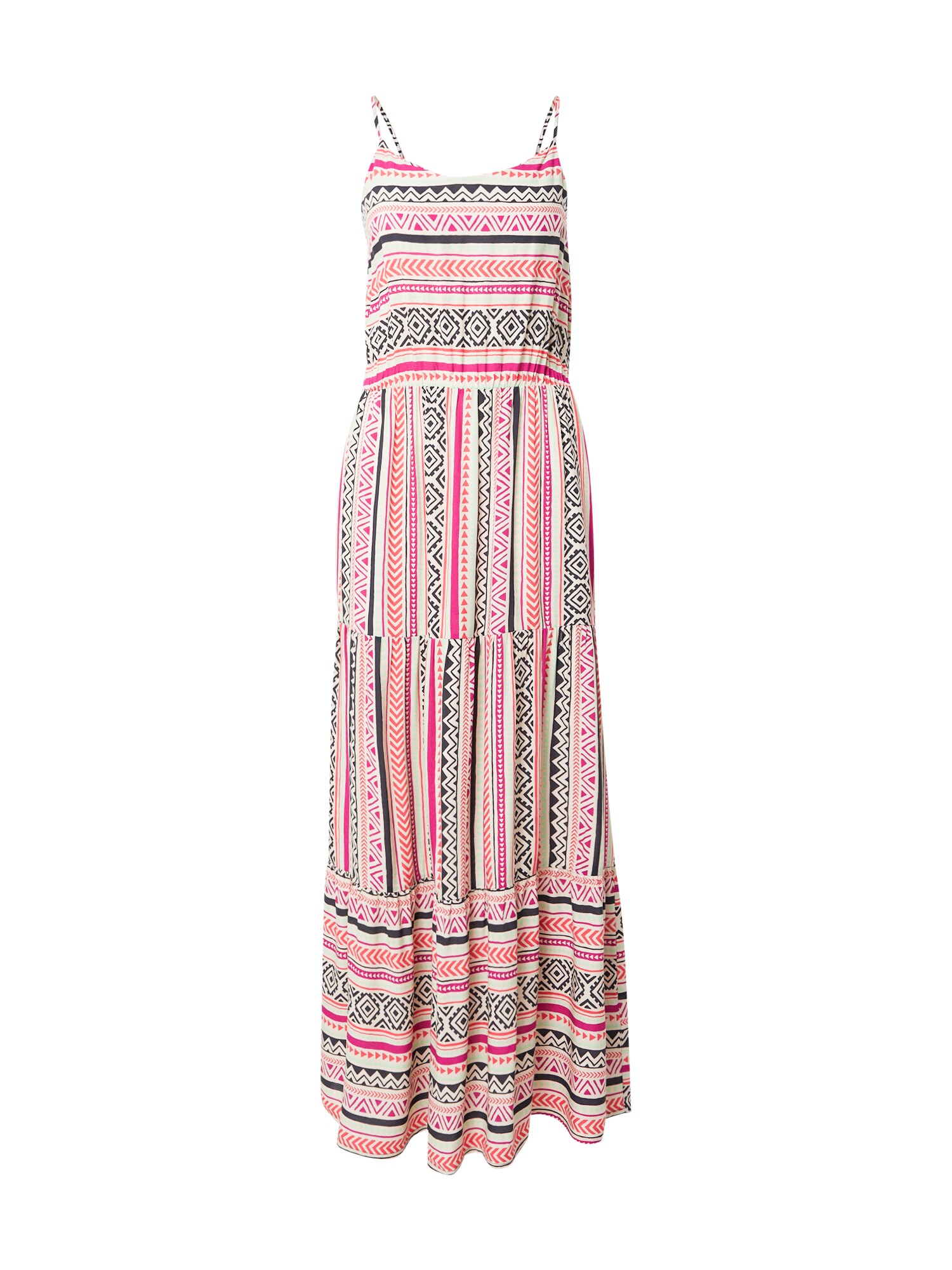 Sublevel Nyári ruhák  bézs / fekete / rózsaszín / dinnye