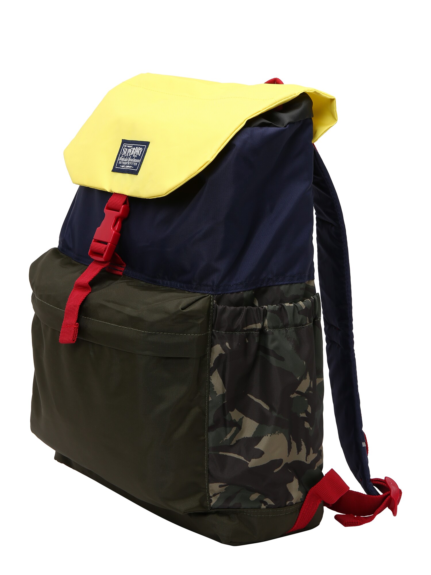 Superdry Hátizsák  sárga / sötétkék / sötétzöld / khaki