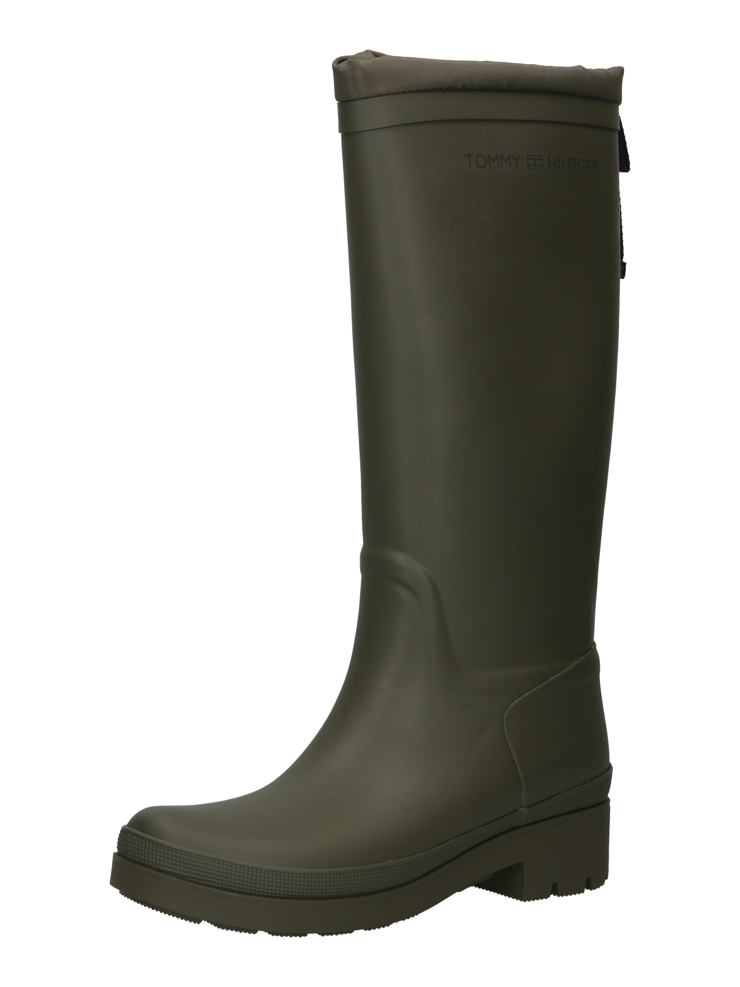 TOMMY HILFIGER Gumicsizmák  khaki