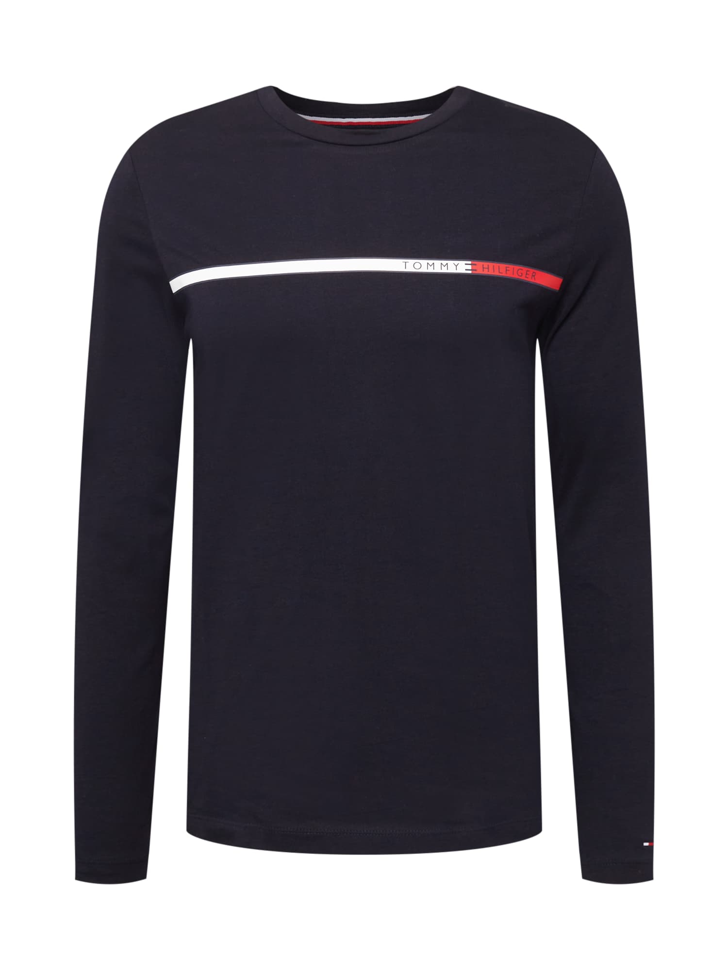TOMMY HILFIGER Póló  tengerészkék / fehér / piros