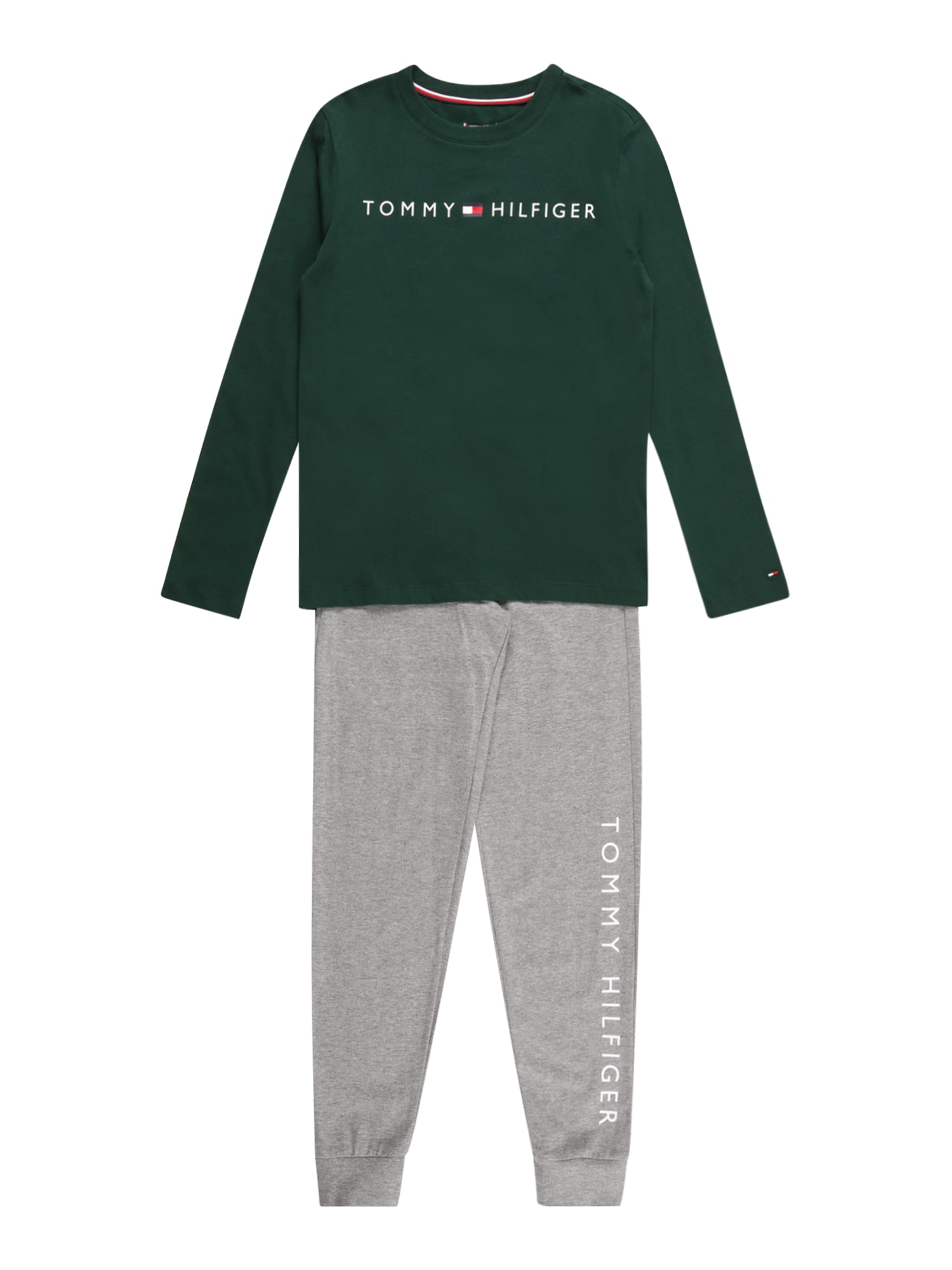 Tommy Hilfiger Underwear Ruhák alváshoz  sötétzöld / vegyes színek / szürke