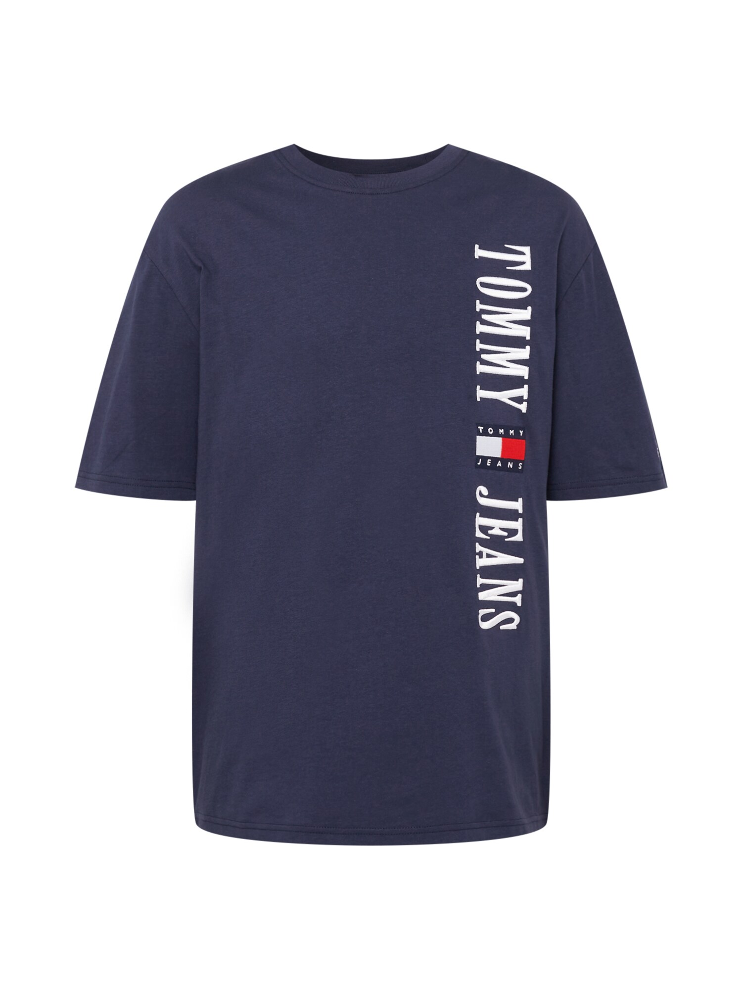 Tommy Jeans Póló 'Skater'  éjkék / fehér / piros