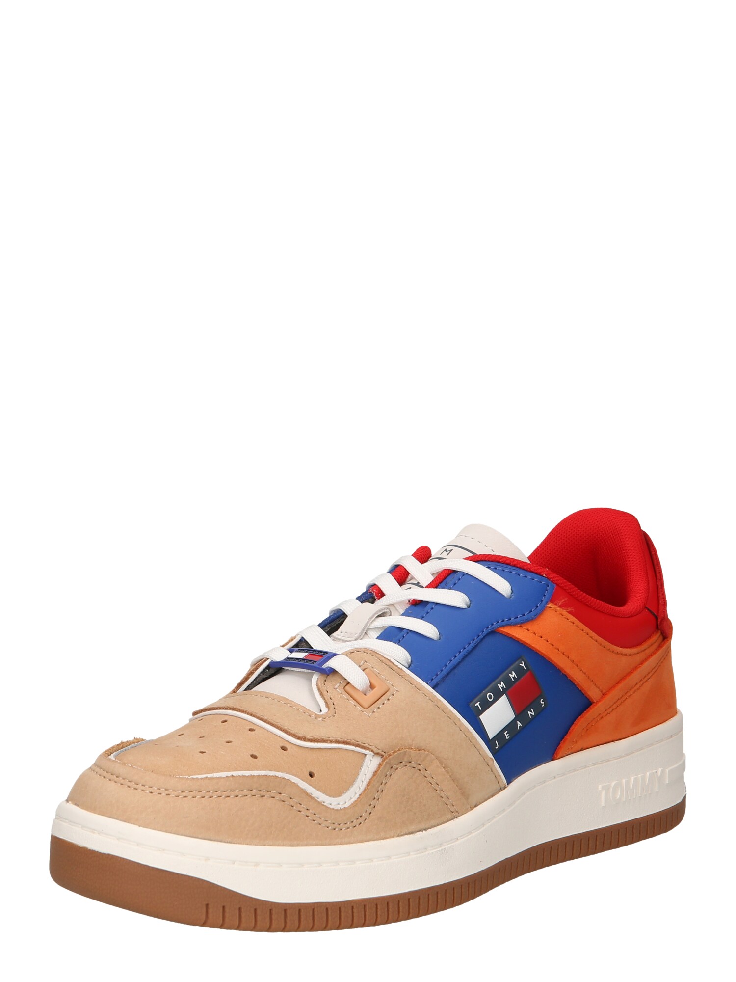 Tommy Jeans Rövid szárú edzőcipők  homok / narancs / királykék / piros