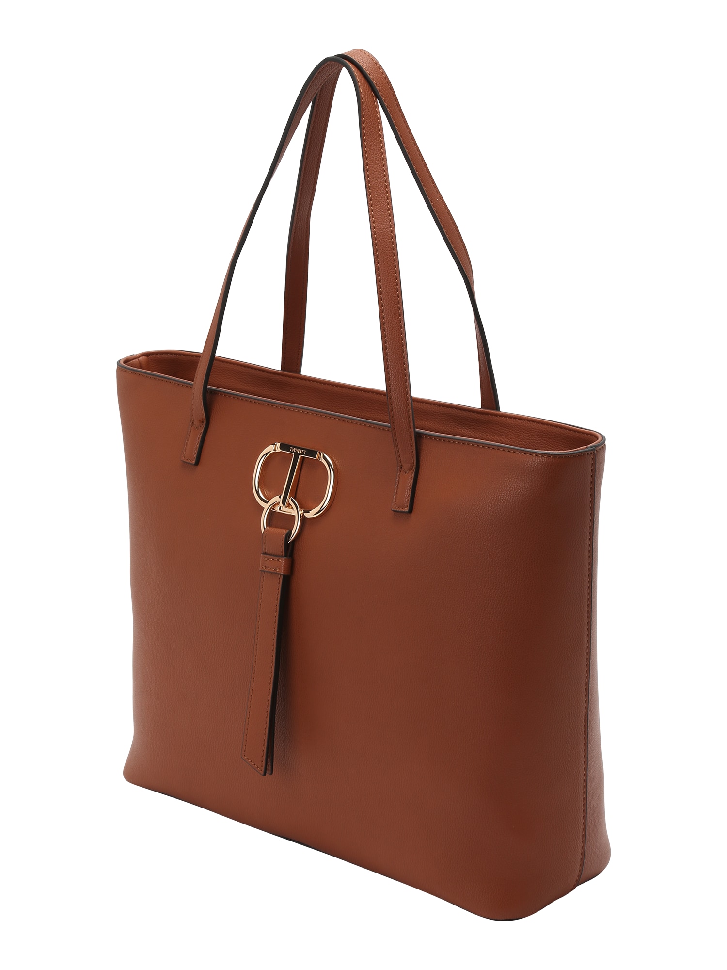 Twinset Shopper táska  barna / arany