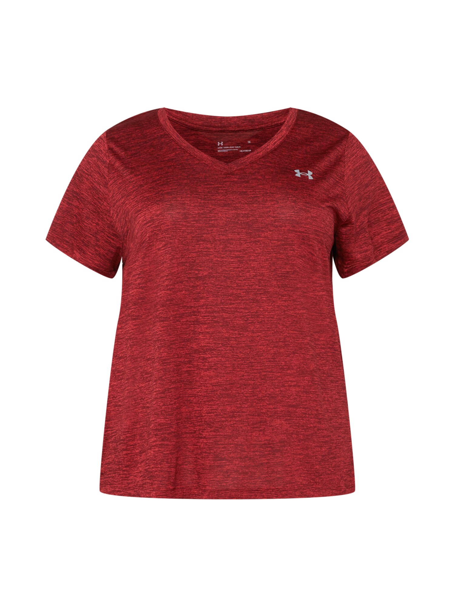 UNDER ARMOUR Funkcionális felső  piros mix / világosszürke