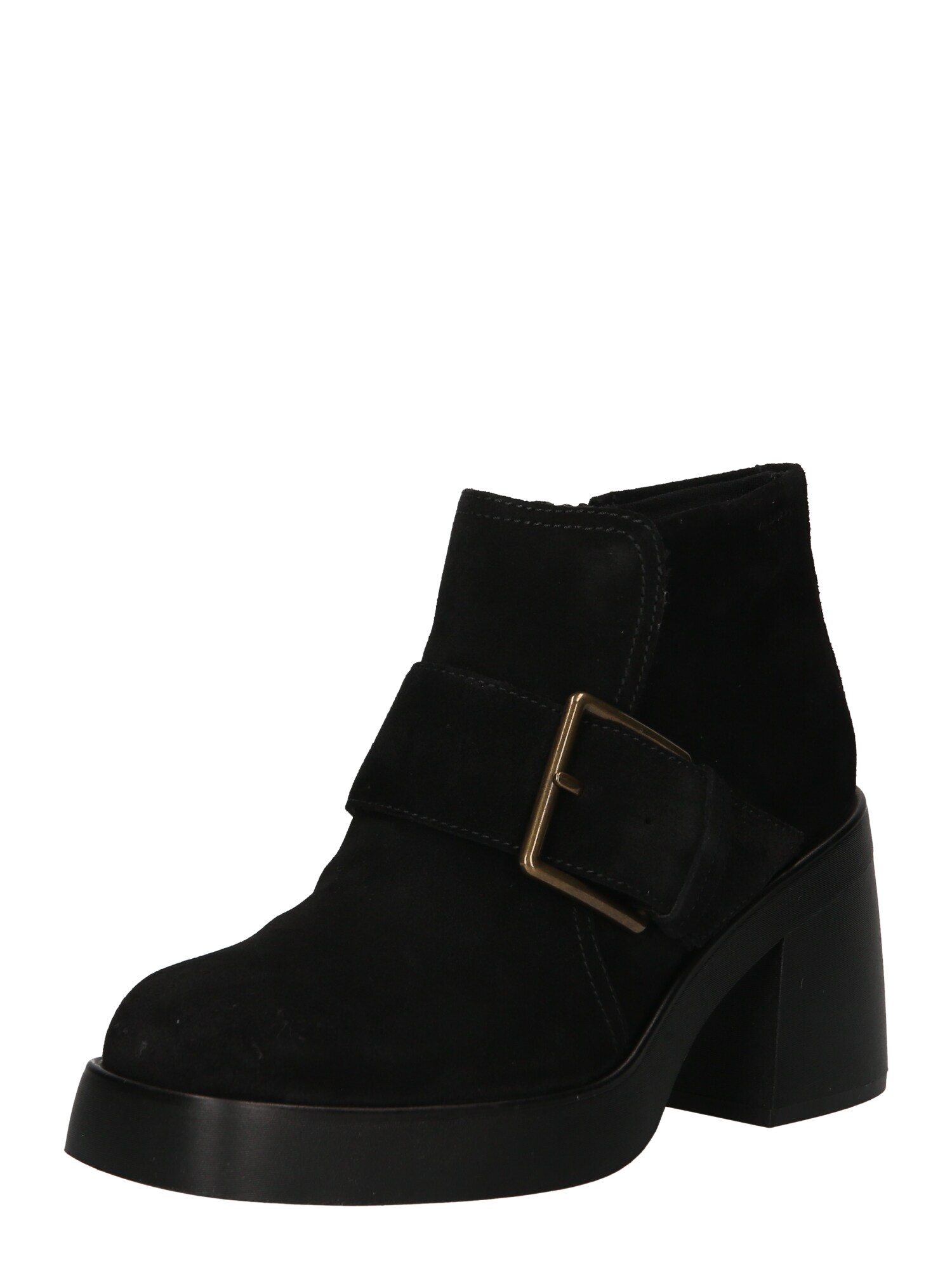 VAGABOND SHOEMAKERS Rövid szárú csizmák 'BROOKE'  fekete / arany