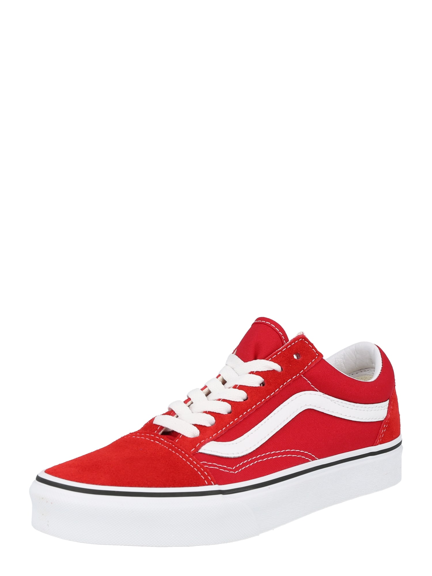 VANS Rövid szárú edzőcipők 'Old Skool'  fehér / vörösáfonya